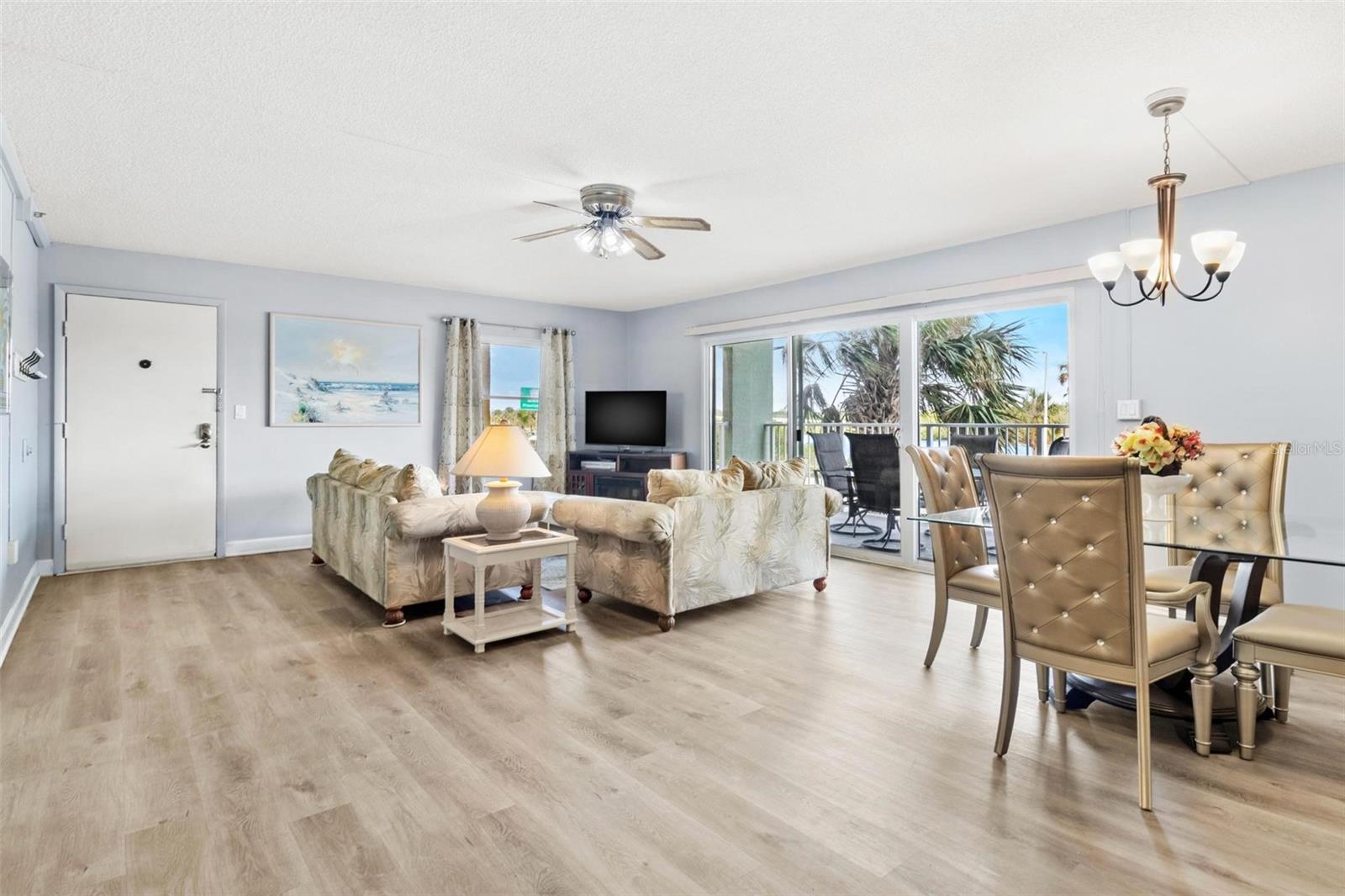 dining room & living room