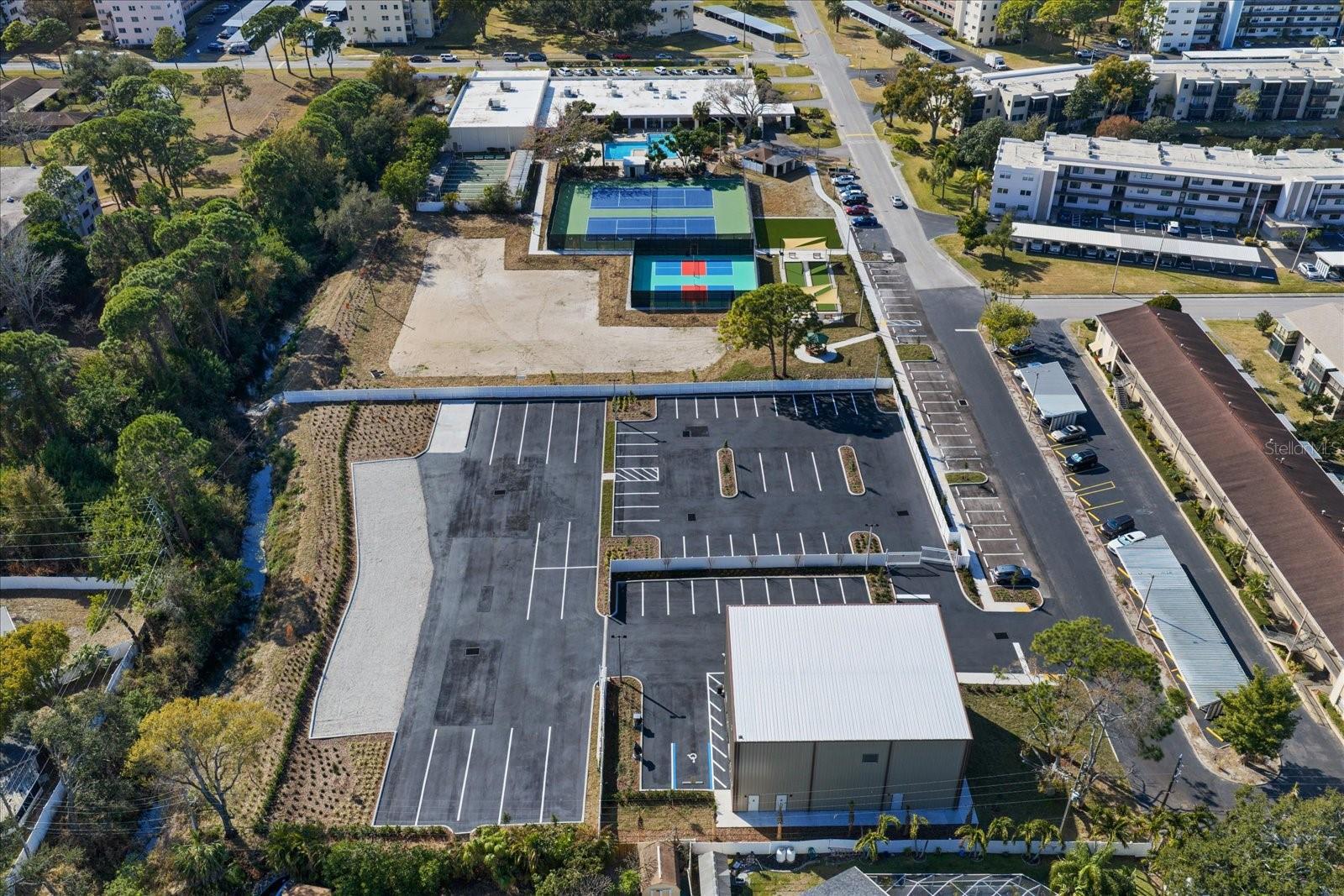 New storage facility with RV and Boat parking.