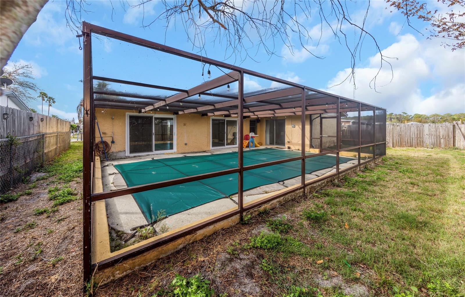 Rear Yard - Reverse View