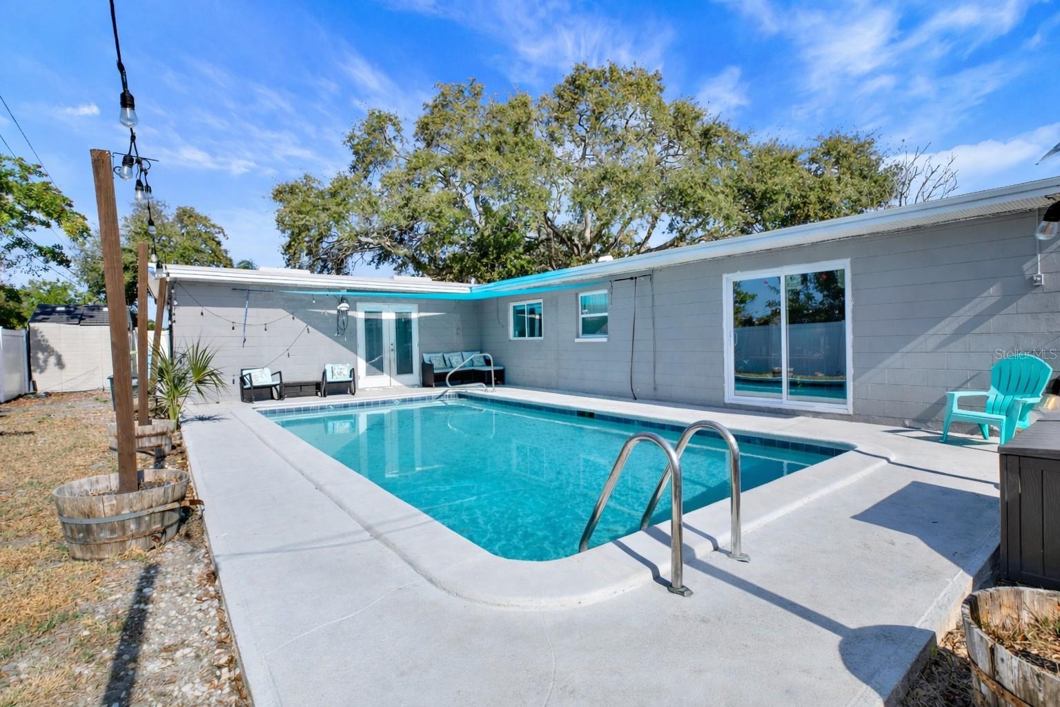 Inground Pool with Patio