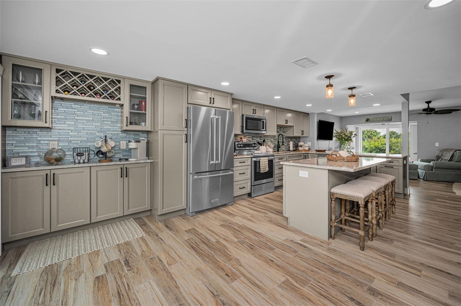 Spectacular Coastal Contemporary Kitchen!
