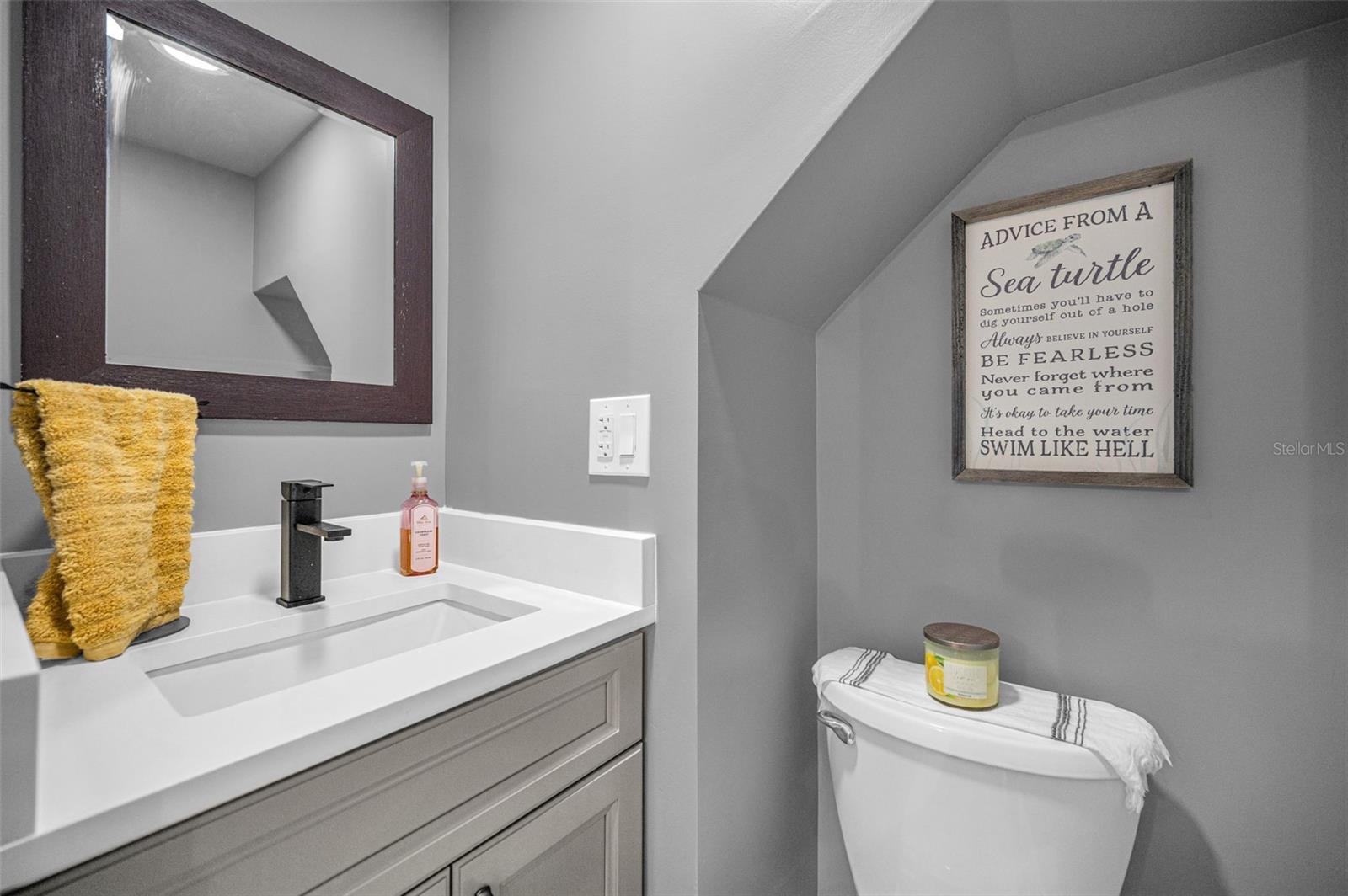 Main level Powder Room / Half Bath