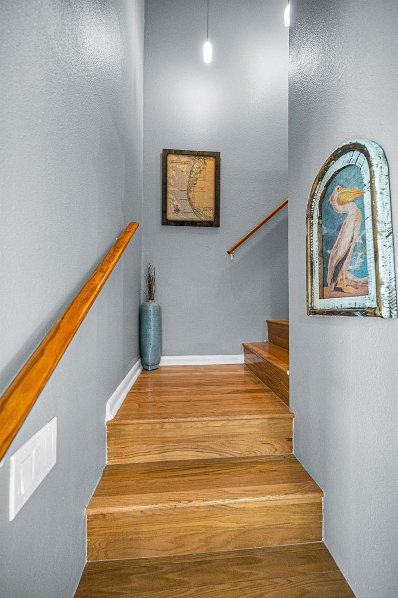 Staircase leading upstairs