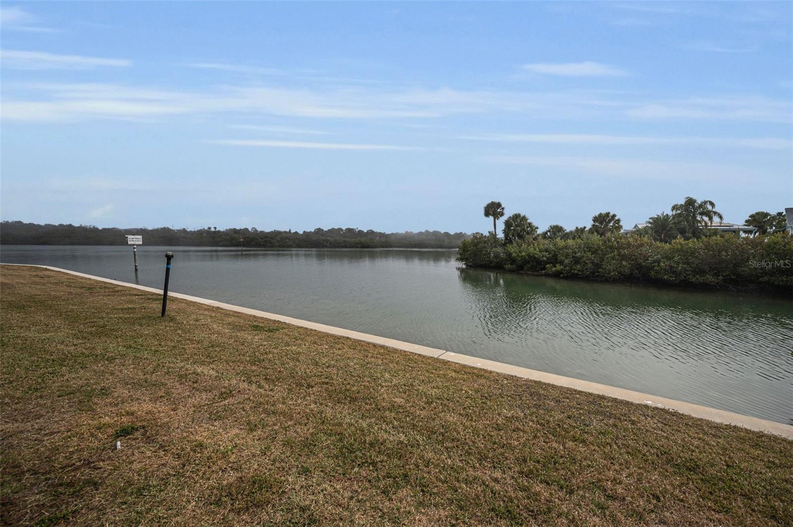 The waterfront out back!