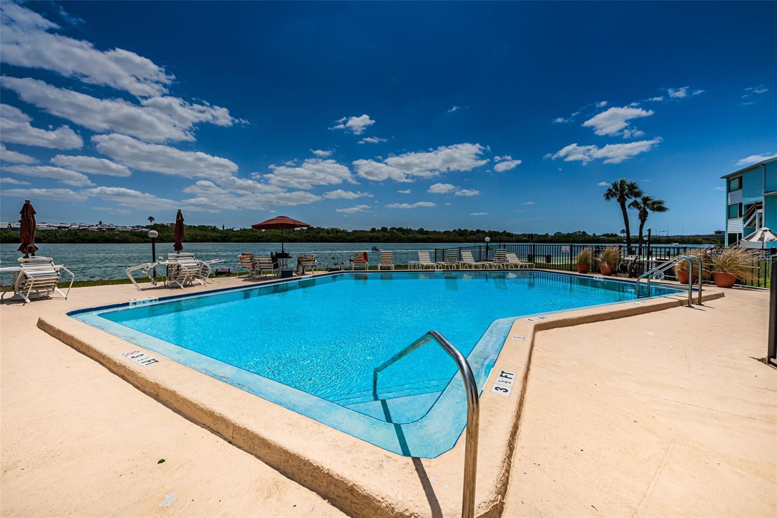 The Community Waterfront Inground Pool