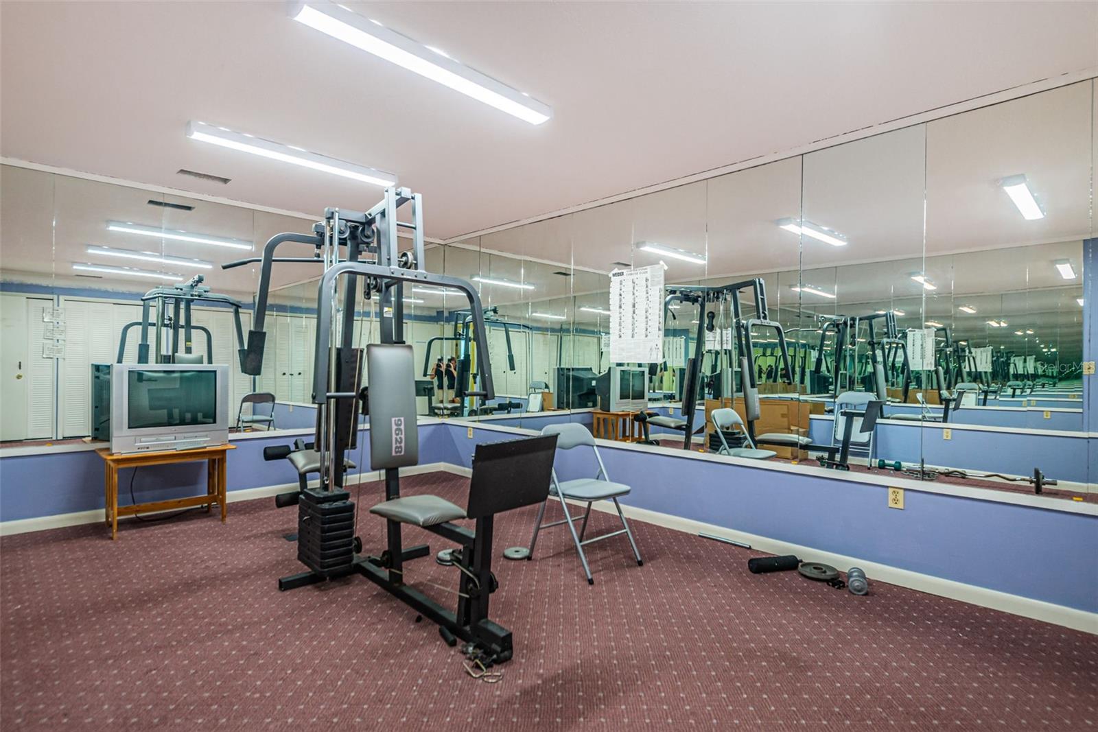 Exercise Room (being rebuilt after the Hurricanes)