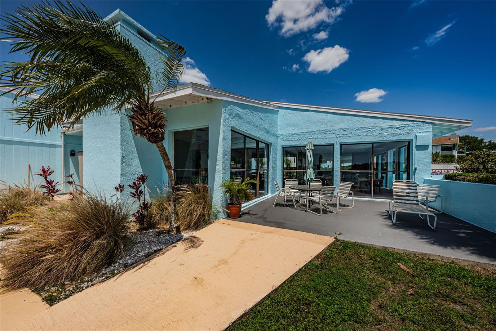 Clubhouse patio leading to the Pool