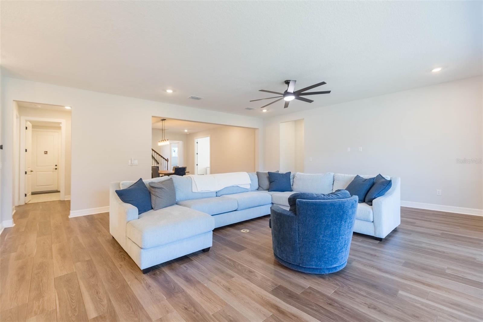 Living Room & Dining Room