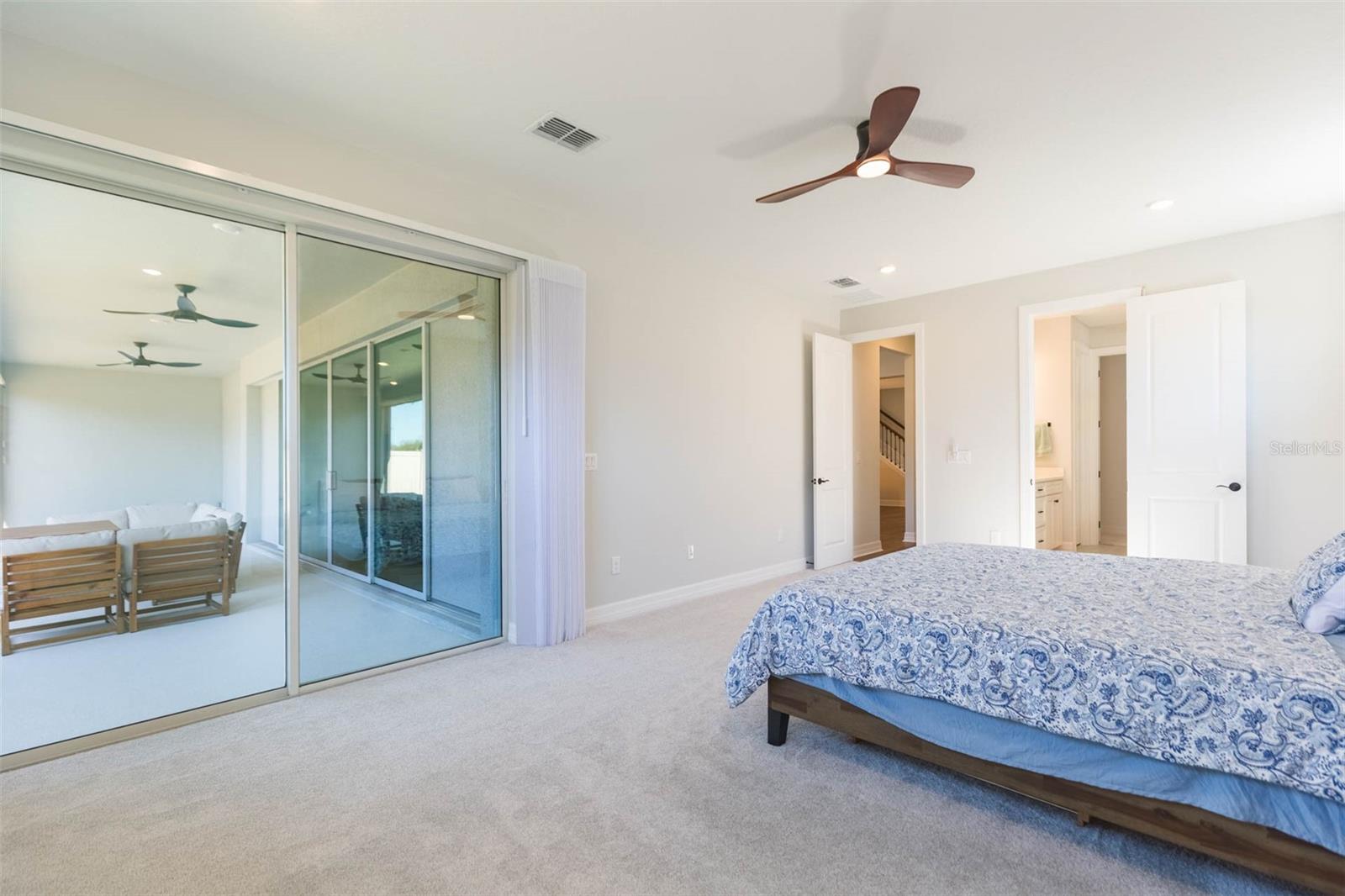 Master Bedroom & View
