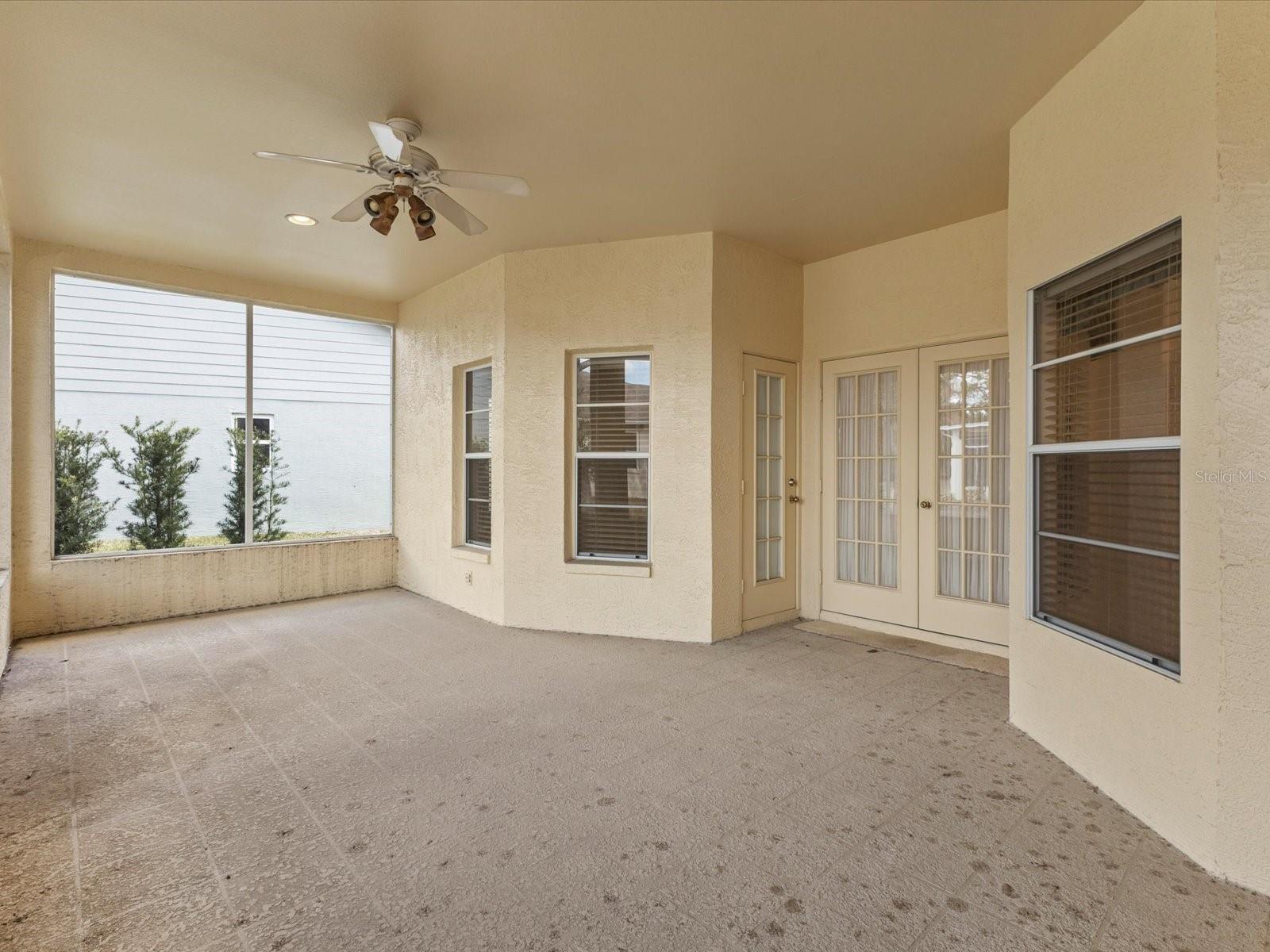 Beautiful back patio