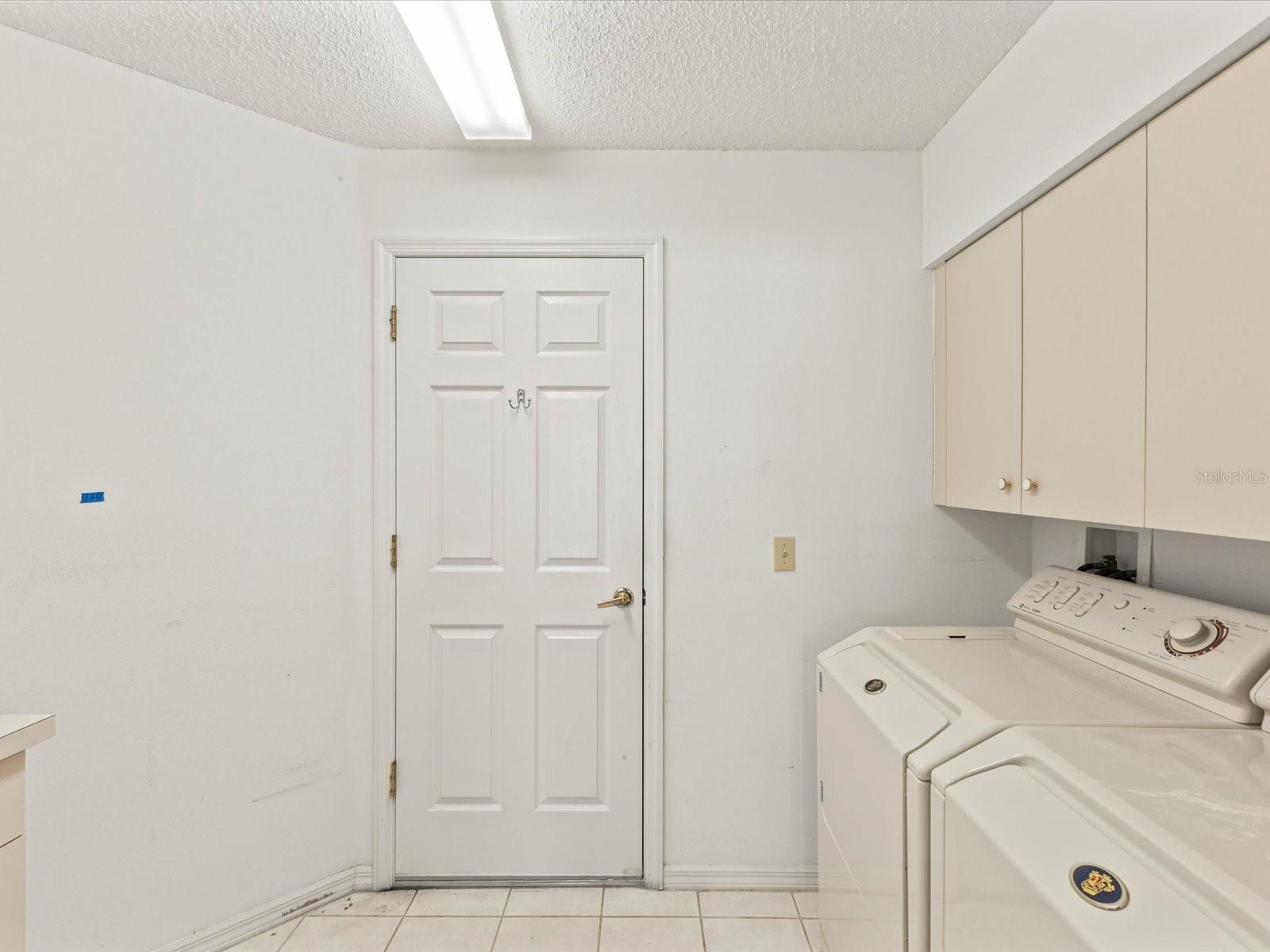 Laundry room inside