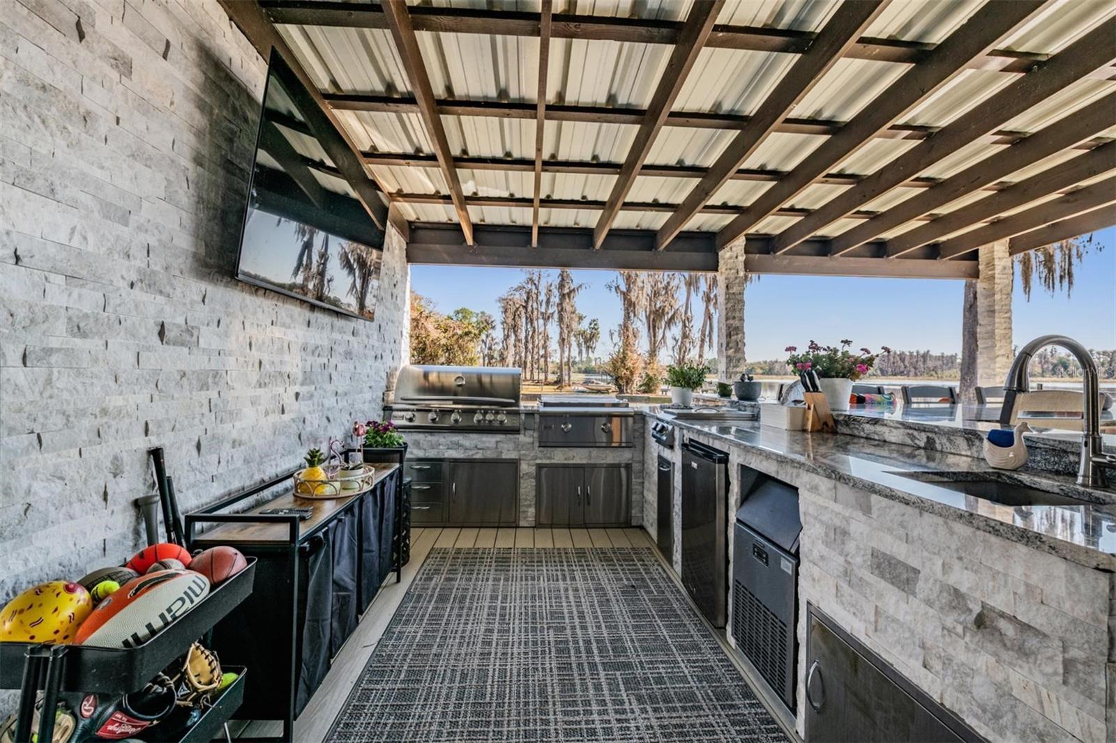 Outdoor kitchen