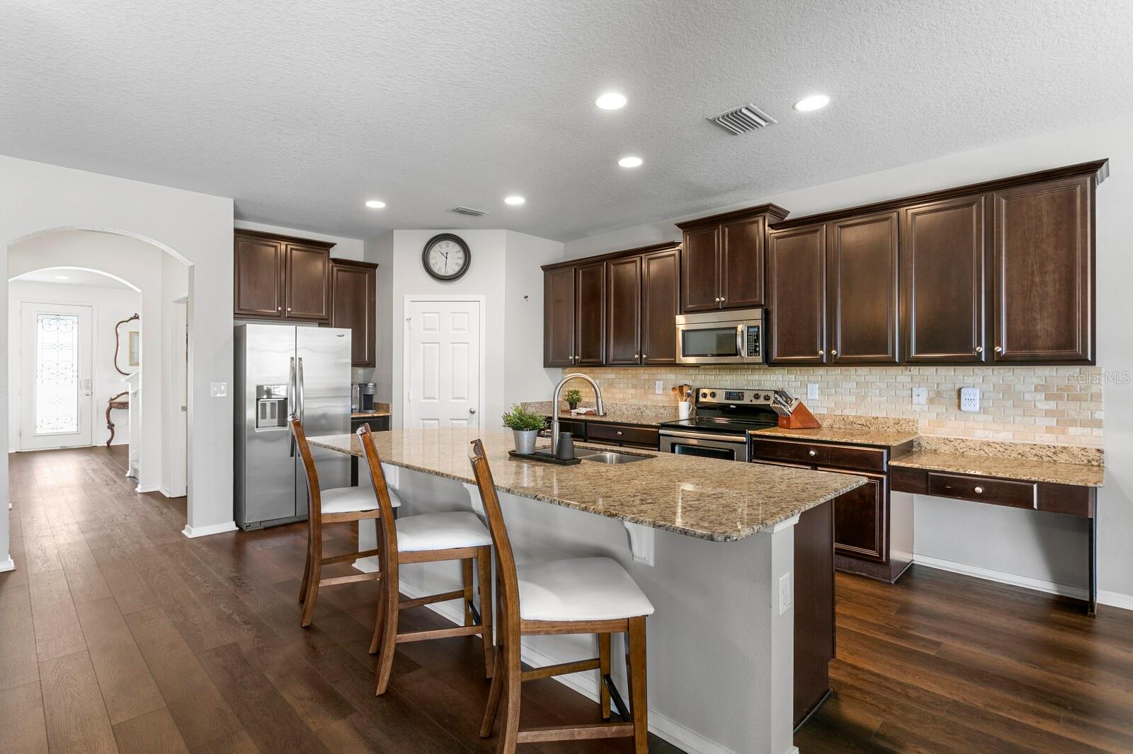 Plenty of cabinet storage