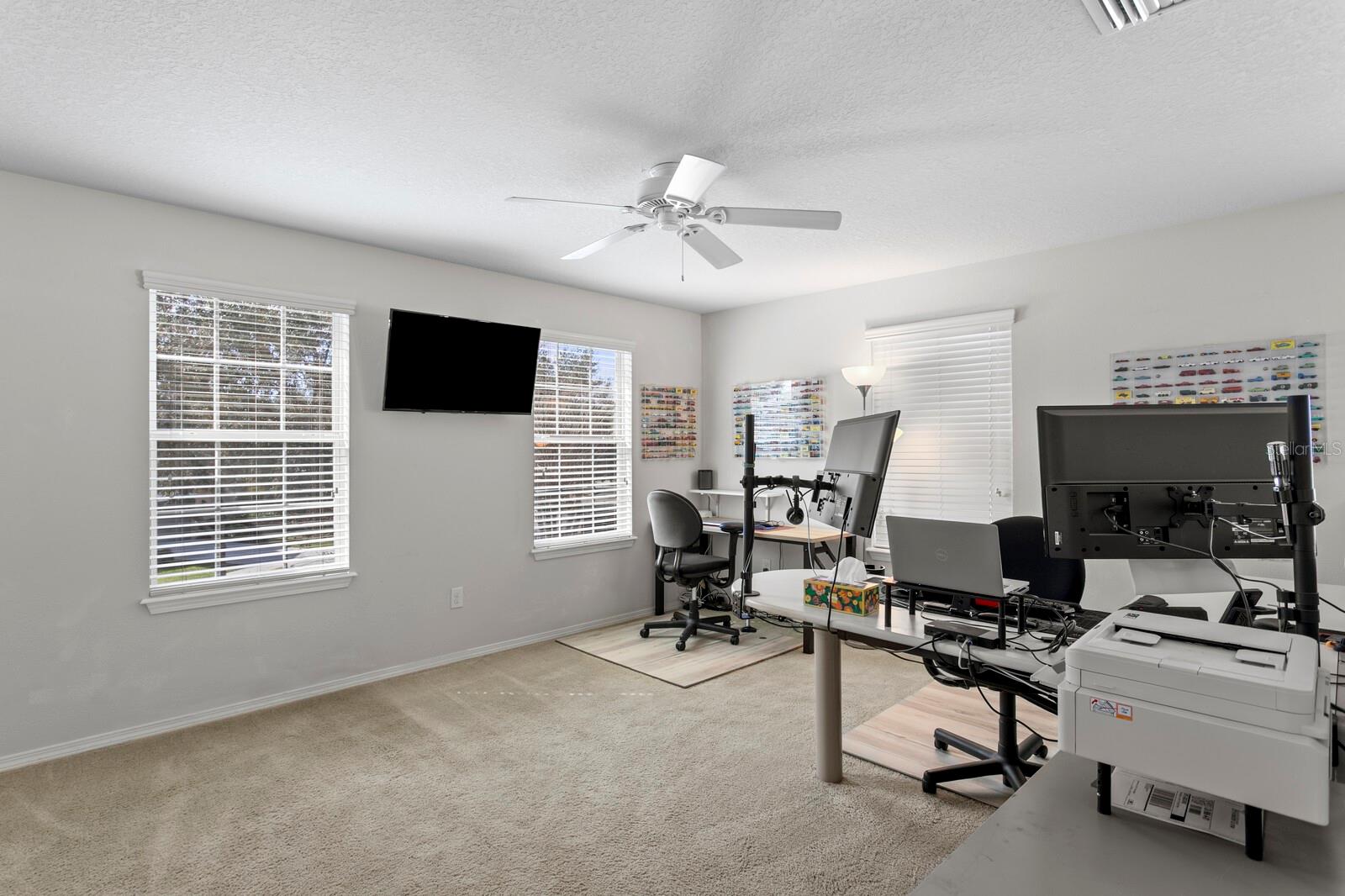 Current owners are using the bonus room as a home office