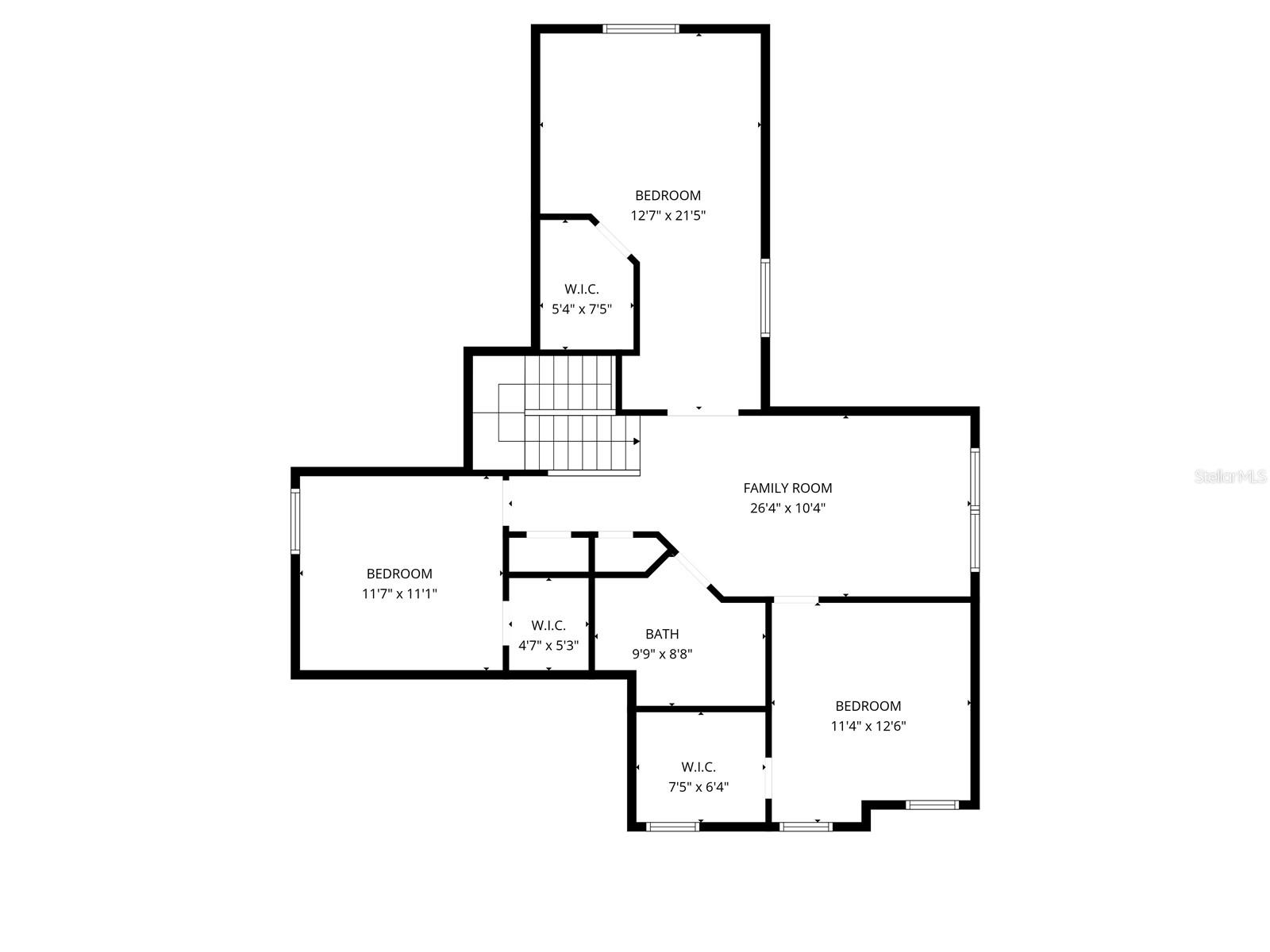 2nd floor floorplan