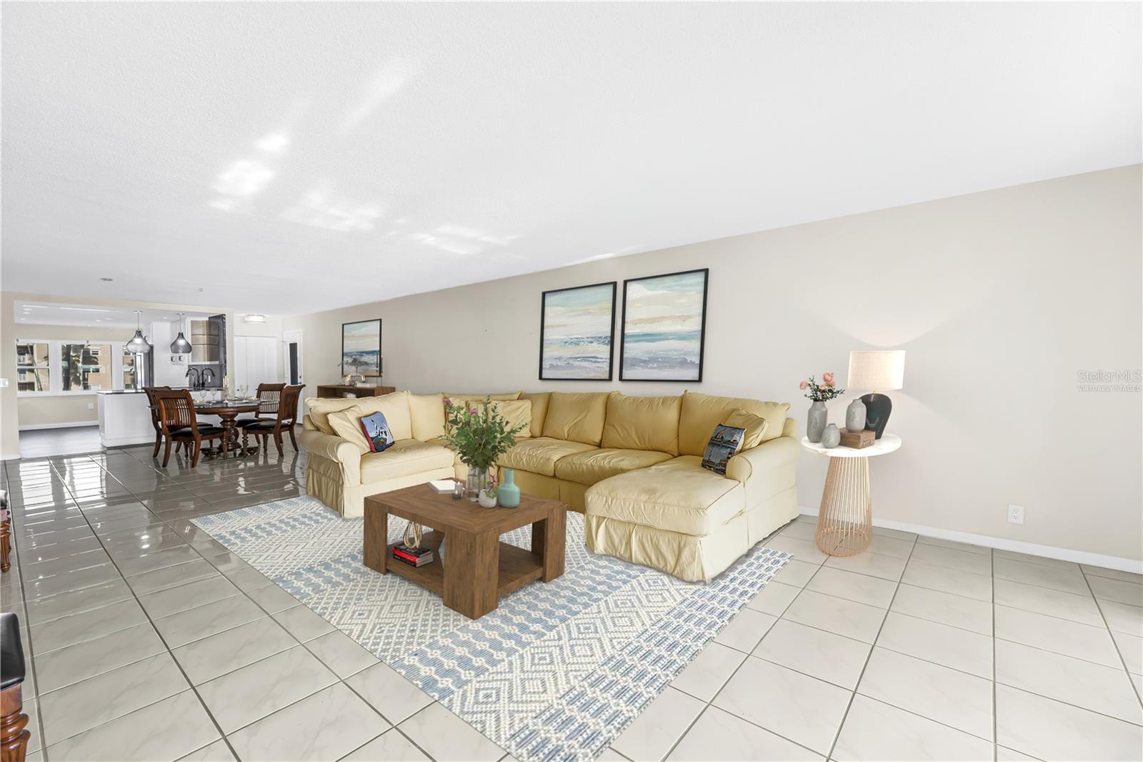 This photo is virtually staged