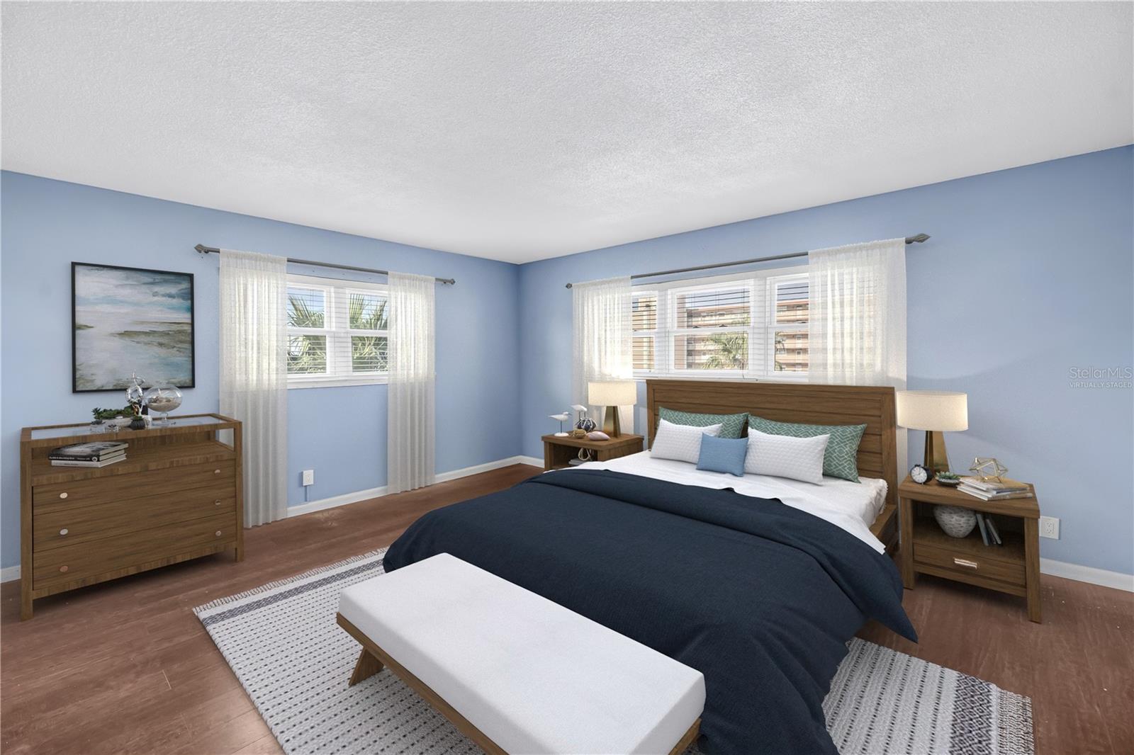 This photo is virtually staged