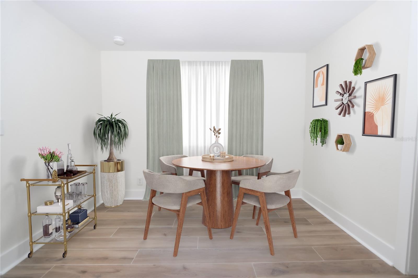 Staged Dining Room
