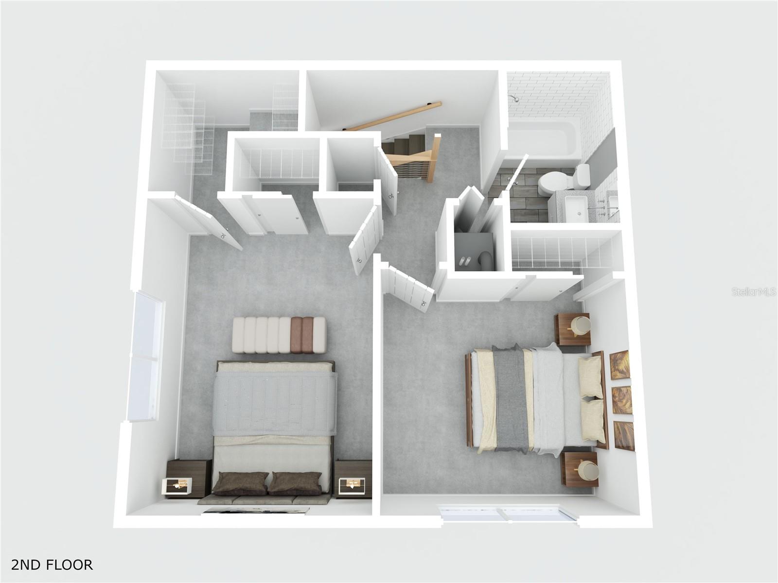 2nd Floor 3d