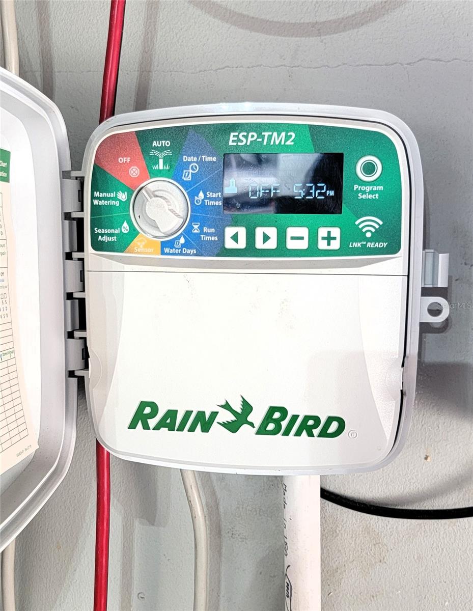 New Irrigation Clock