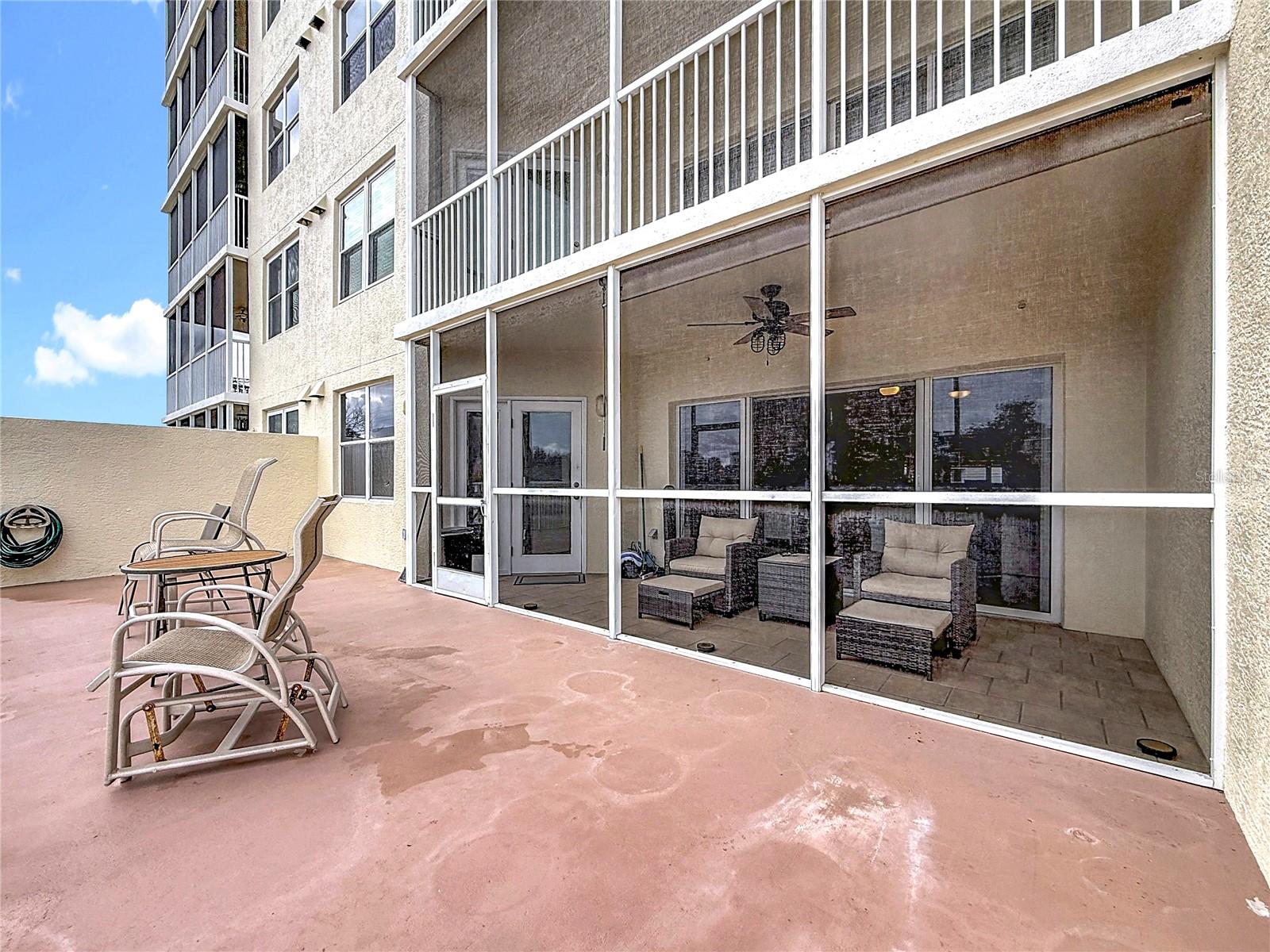 Screened Lanai - Open Patio