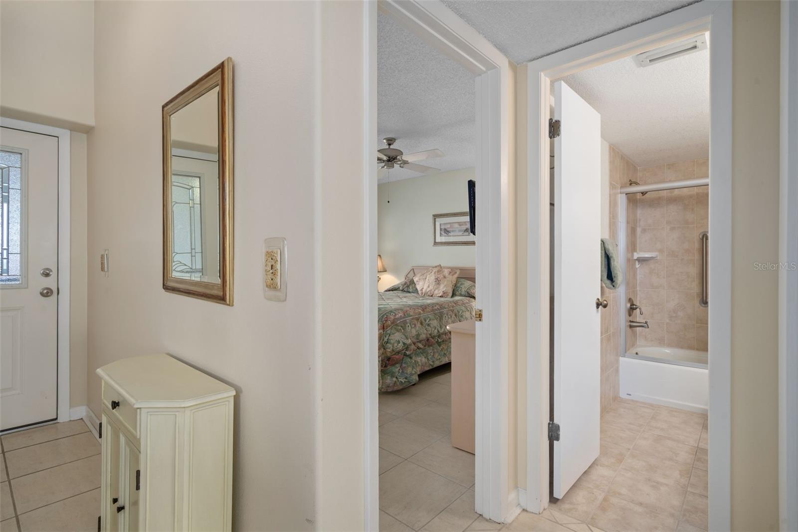 Guest bedroom and bath