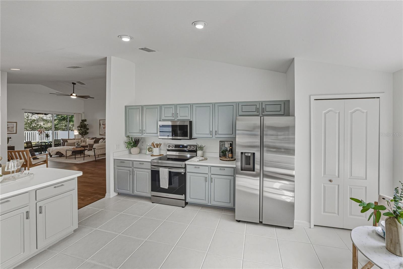 Remodeled Kitchen with Brand New Samsung Stainless Steel Appliance Package