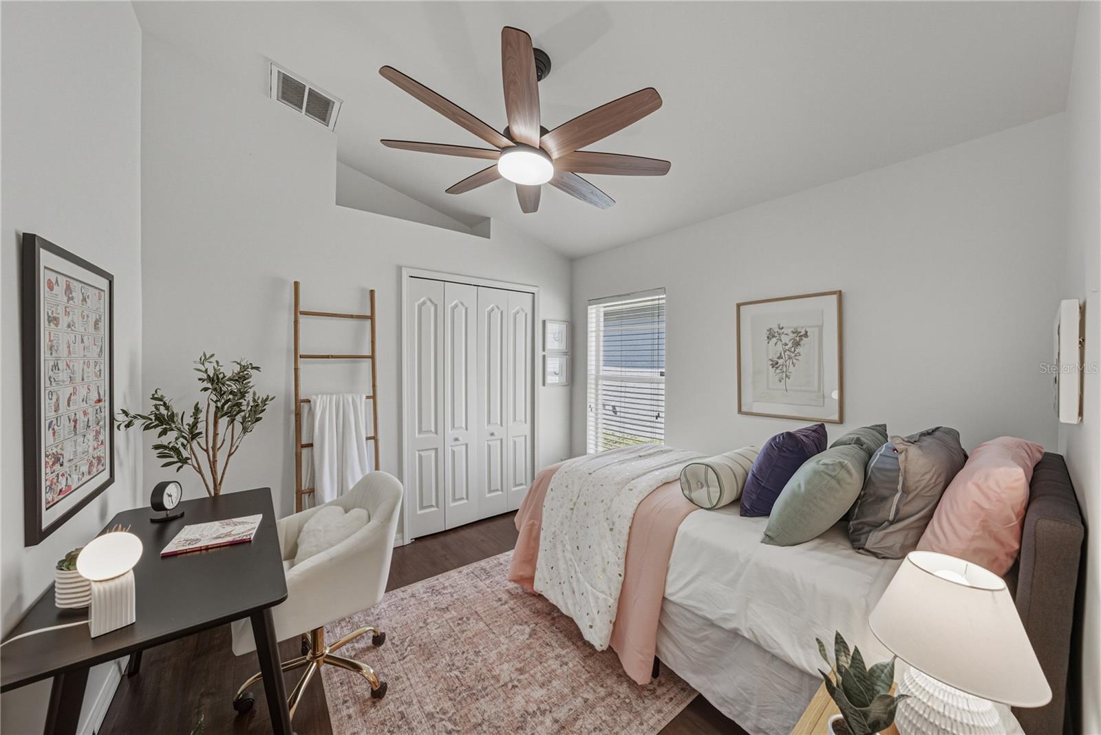 Third Bedroom with Vaulted Ceilings