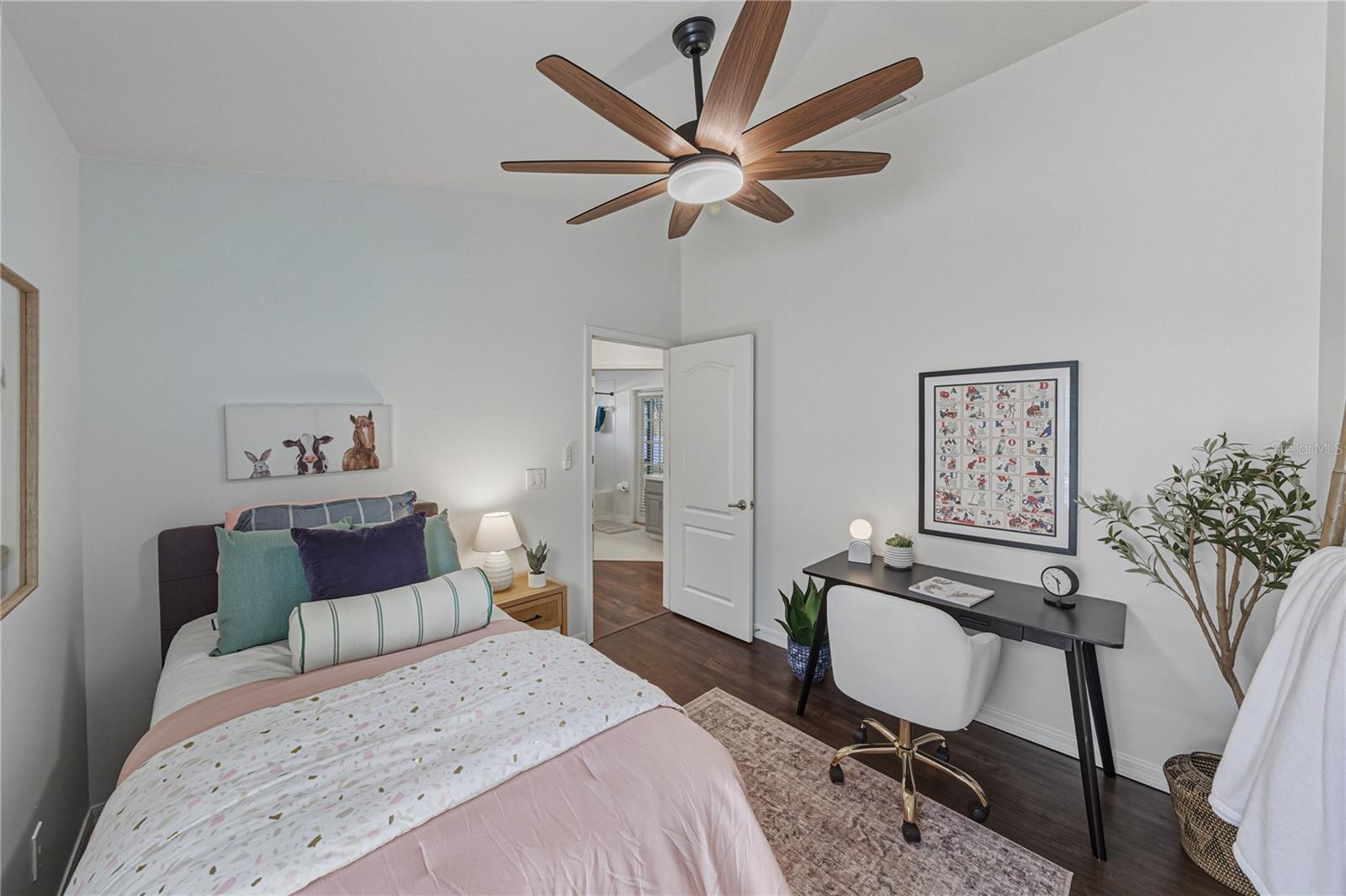 Third Bedroom with Luxury Vinyl Flooring