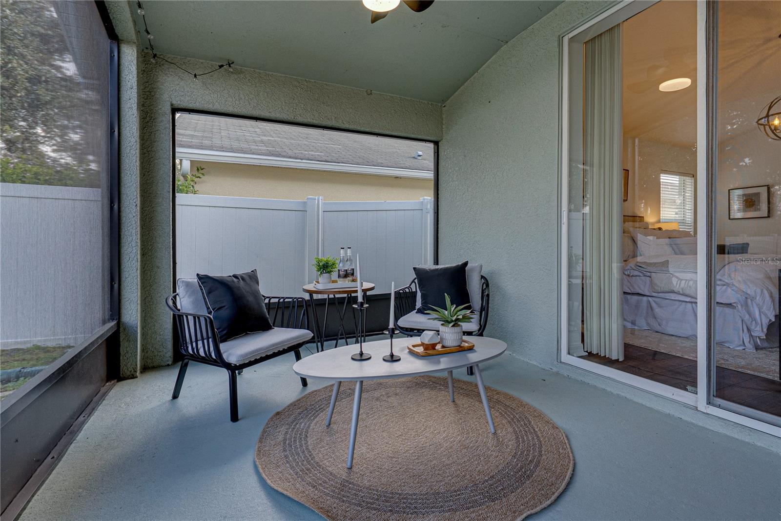 Covered Screened Lanai