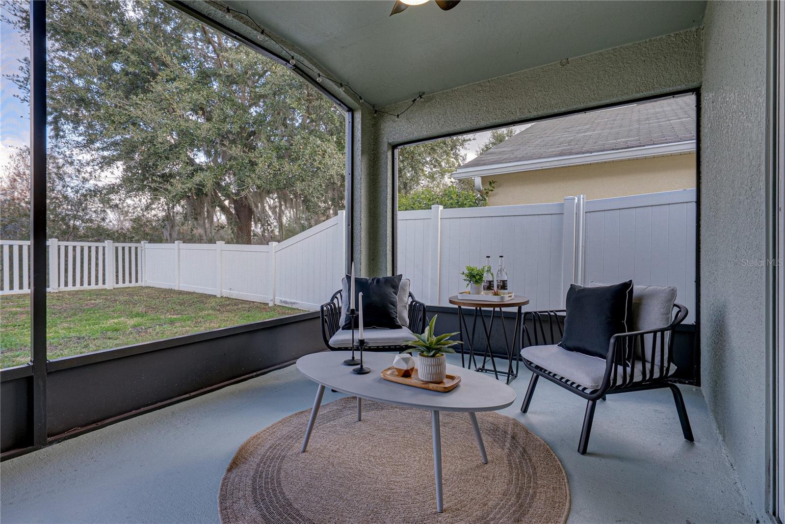 Covered Screened Lanai