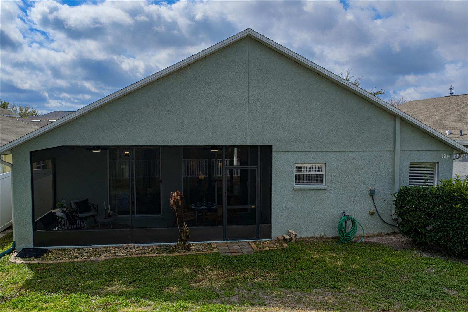 Rear Covered Screened Lanai