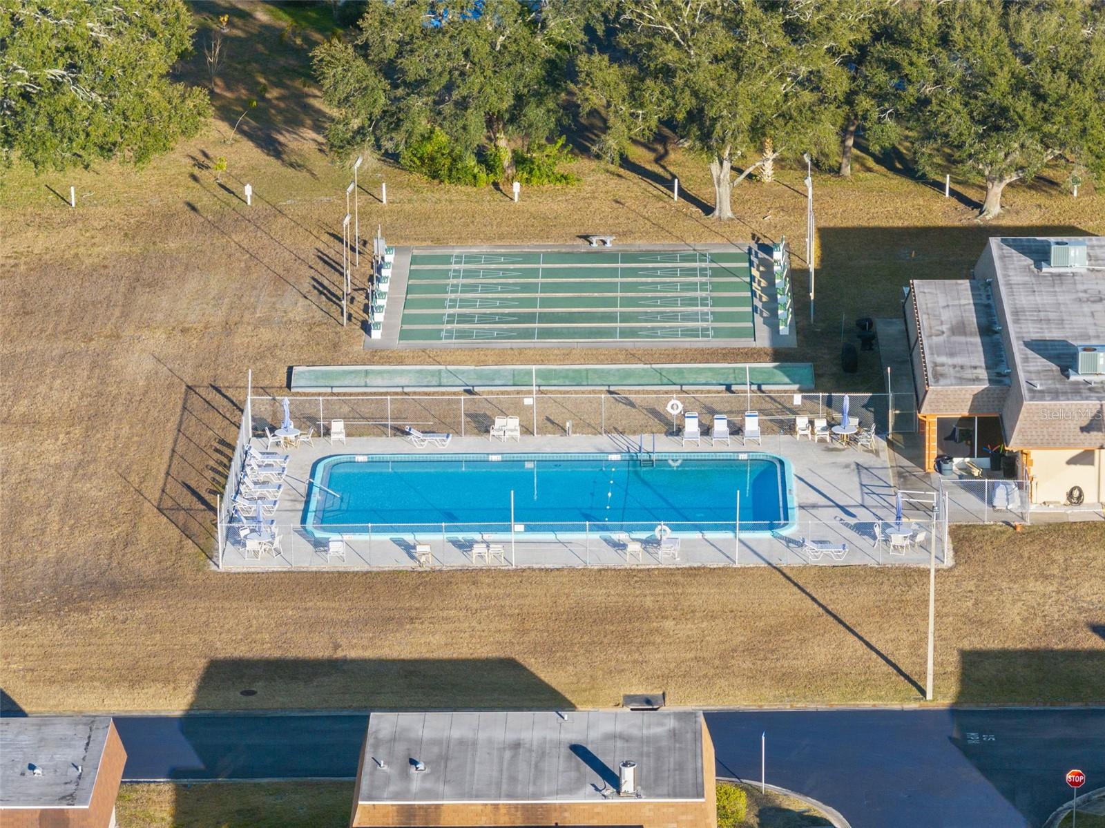 Clubhouse, Pool and Shuffleboard