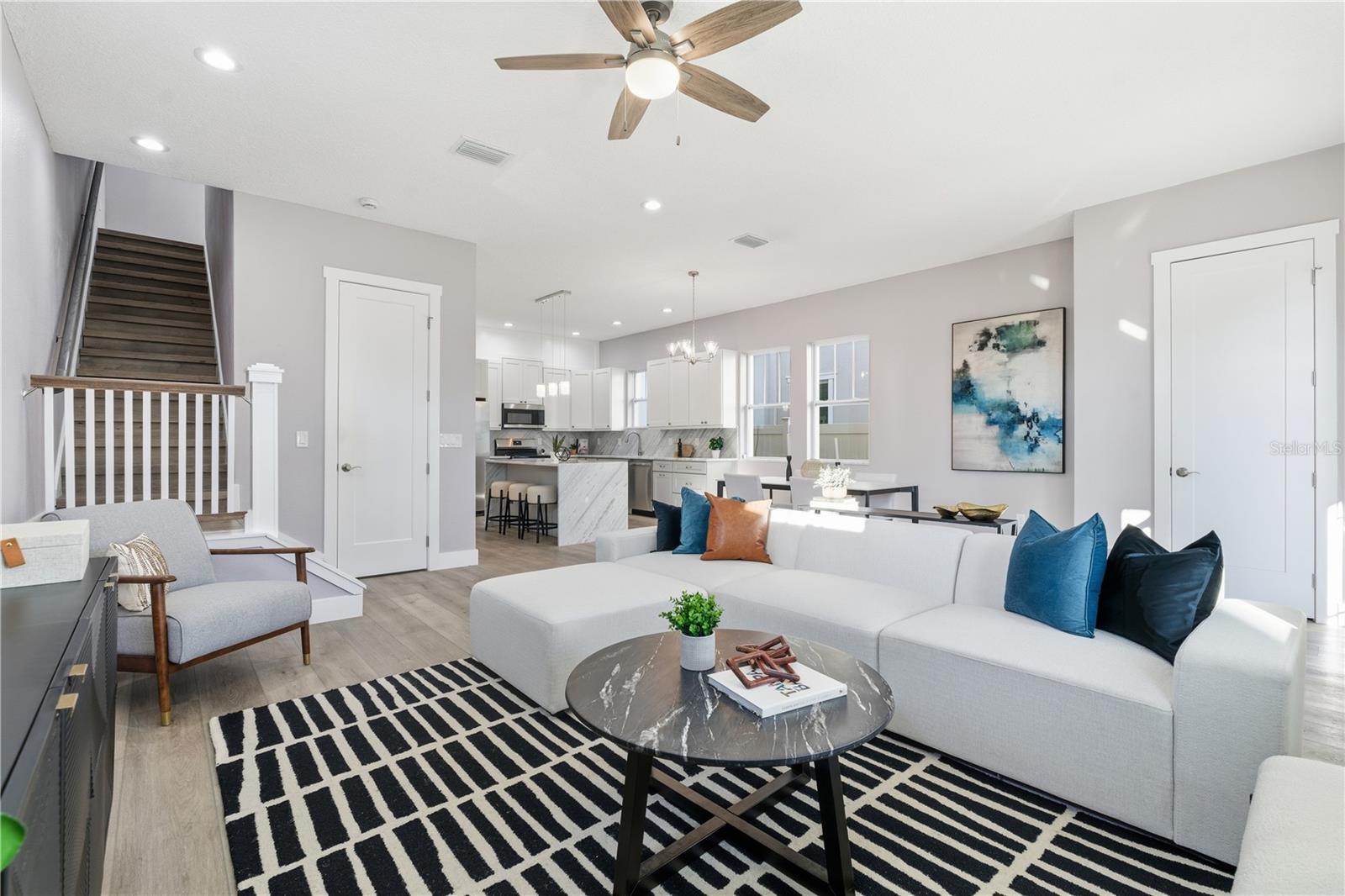 Open Concept First Floor