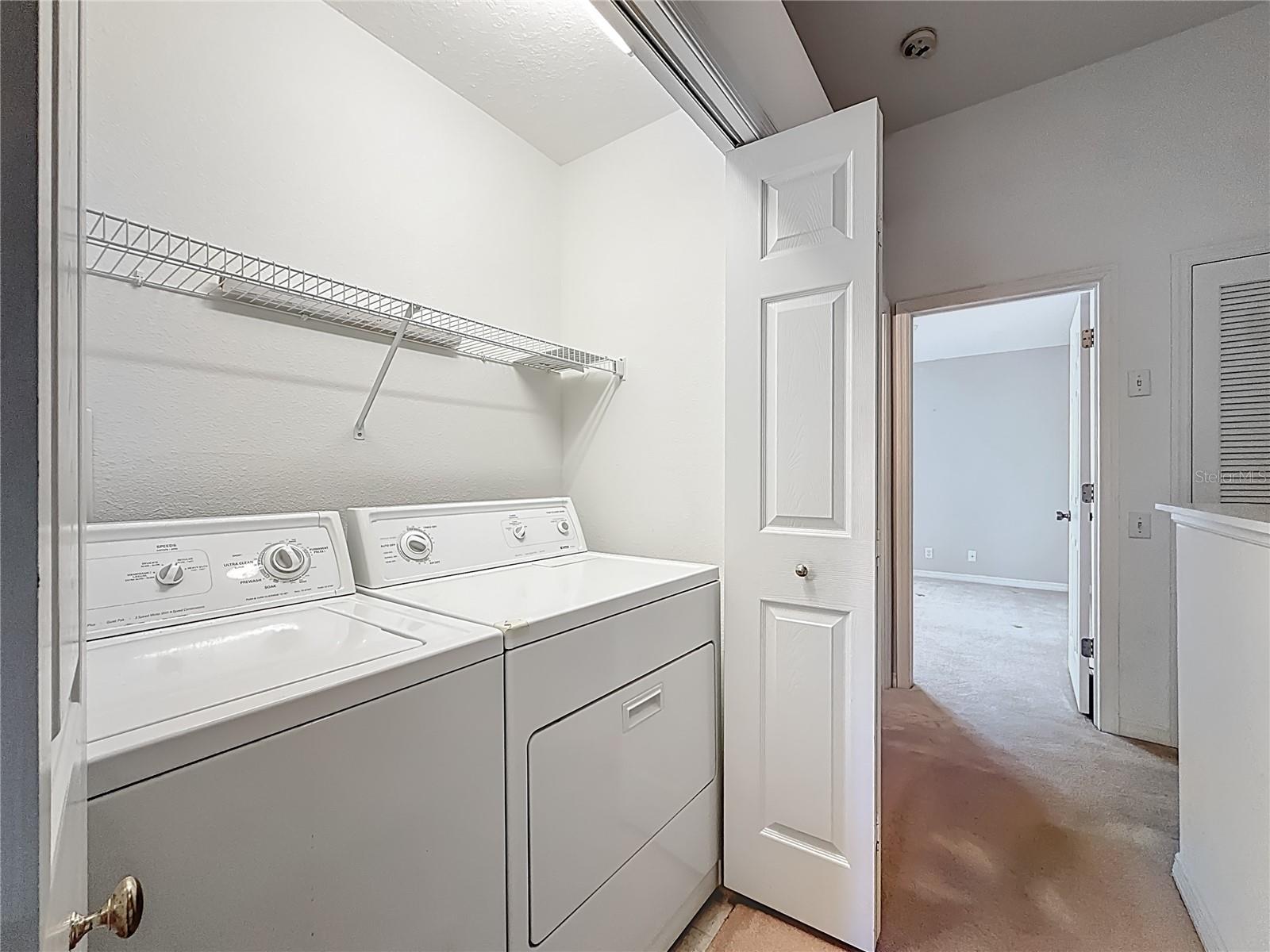 Second Floor Laundry Closet