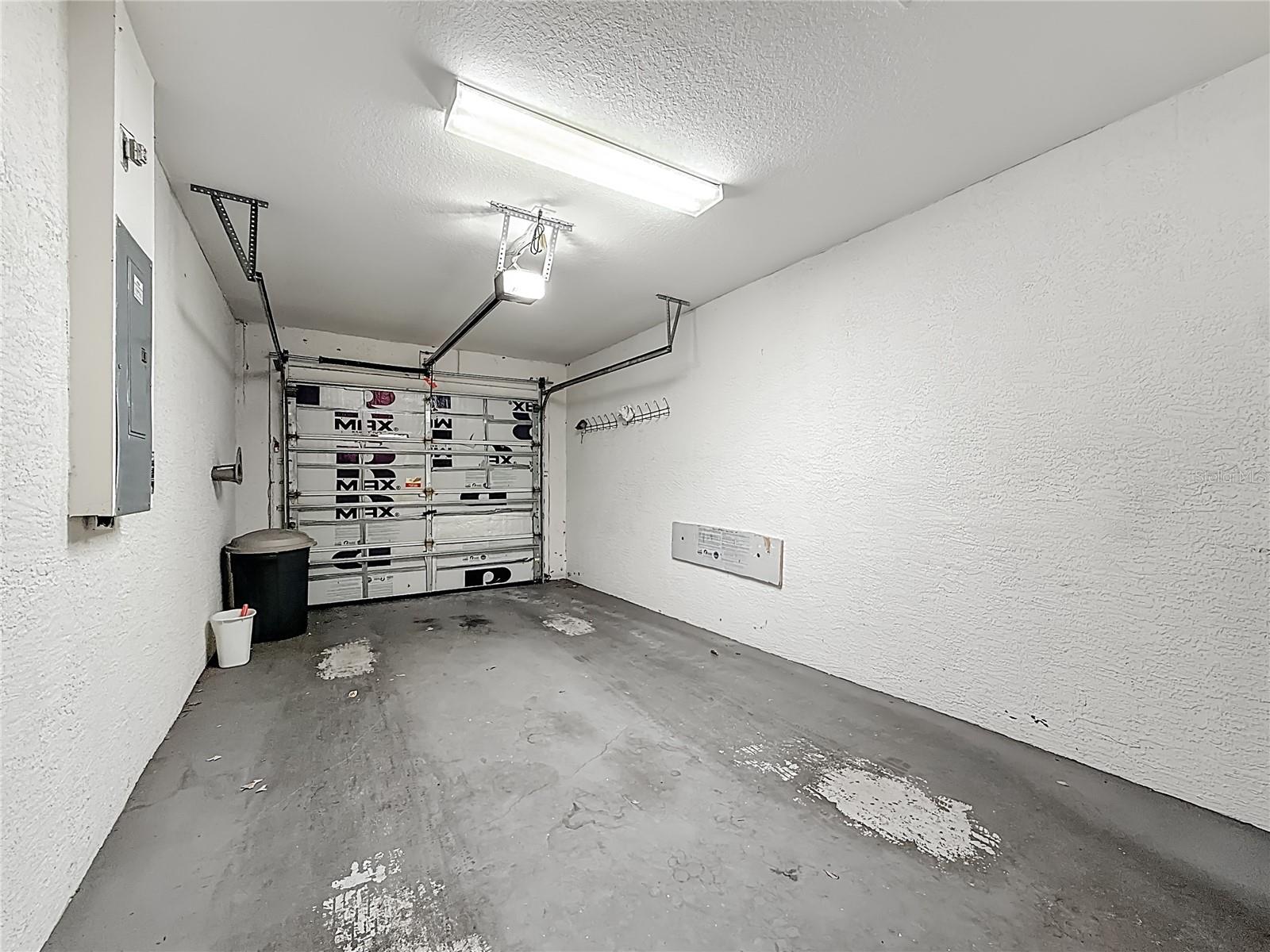 One Car Attached Garage