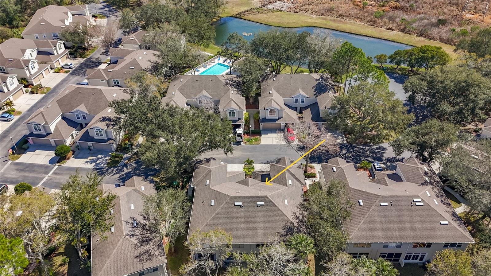 Aerial View - Close to Community Pool