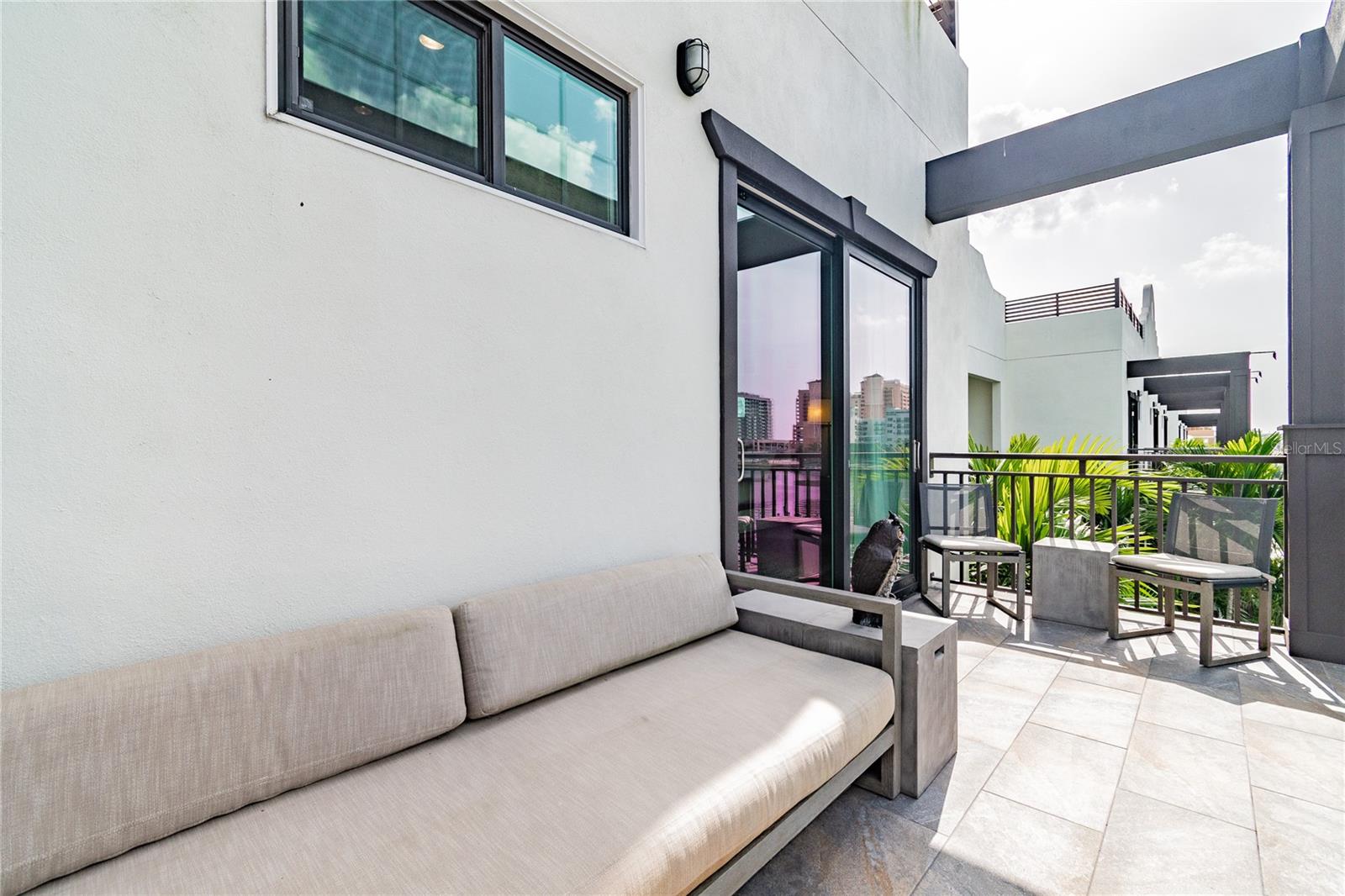 Large Balcony overlooking Clearwater Bay