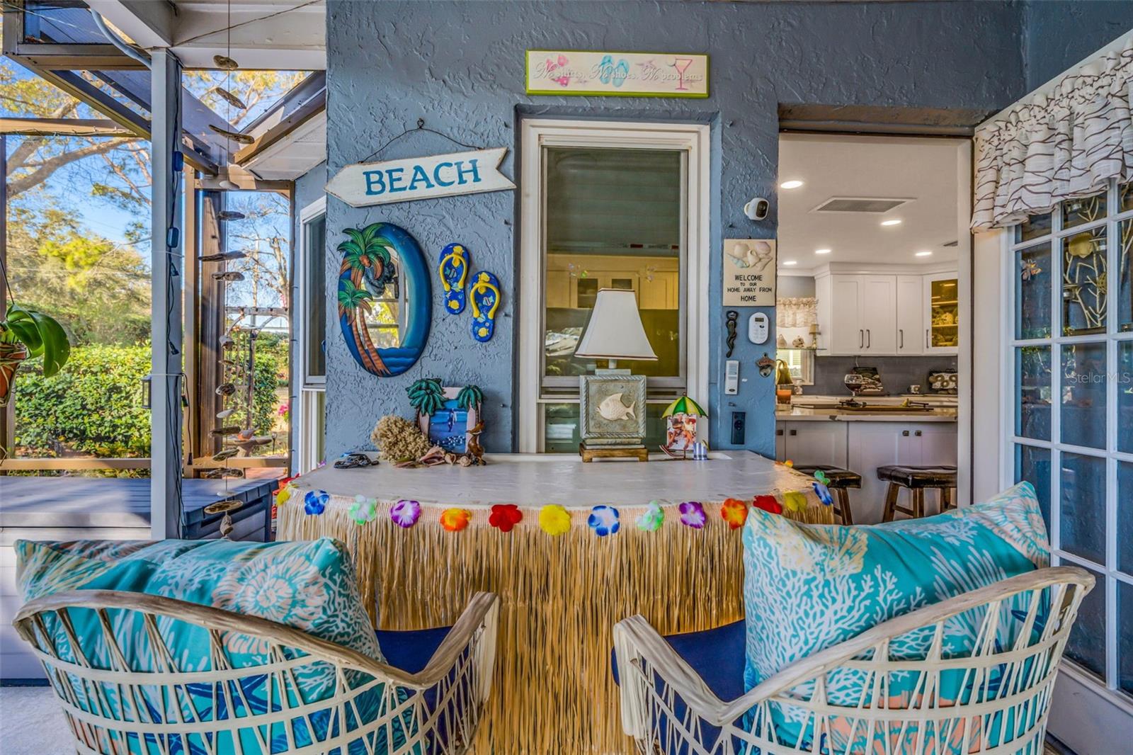 Enjoy in any weather with roof over head