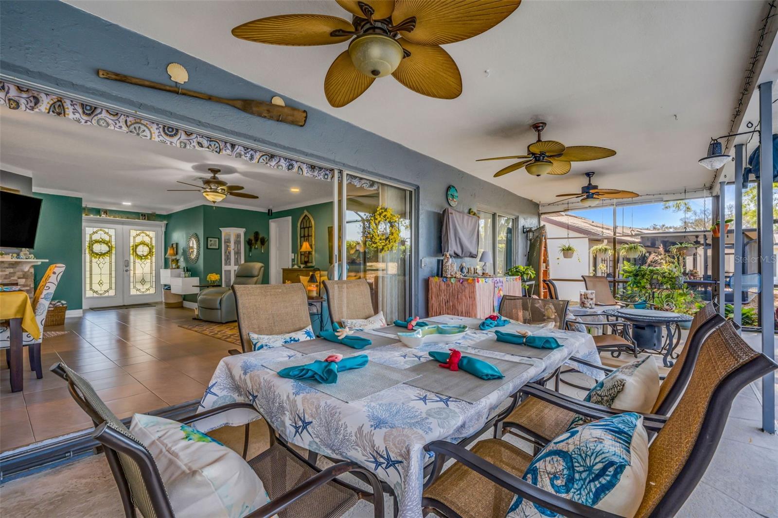 triple fans to keep you cool