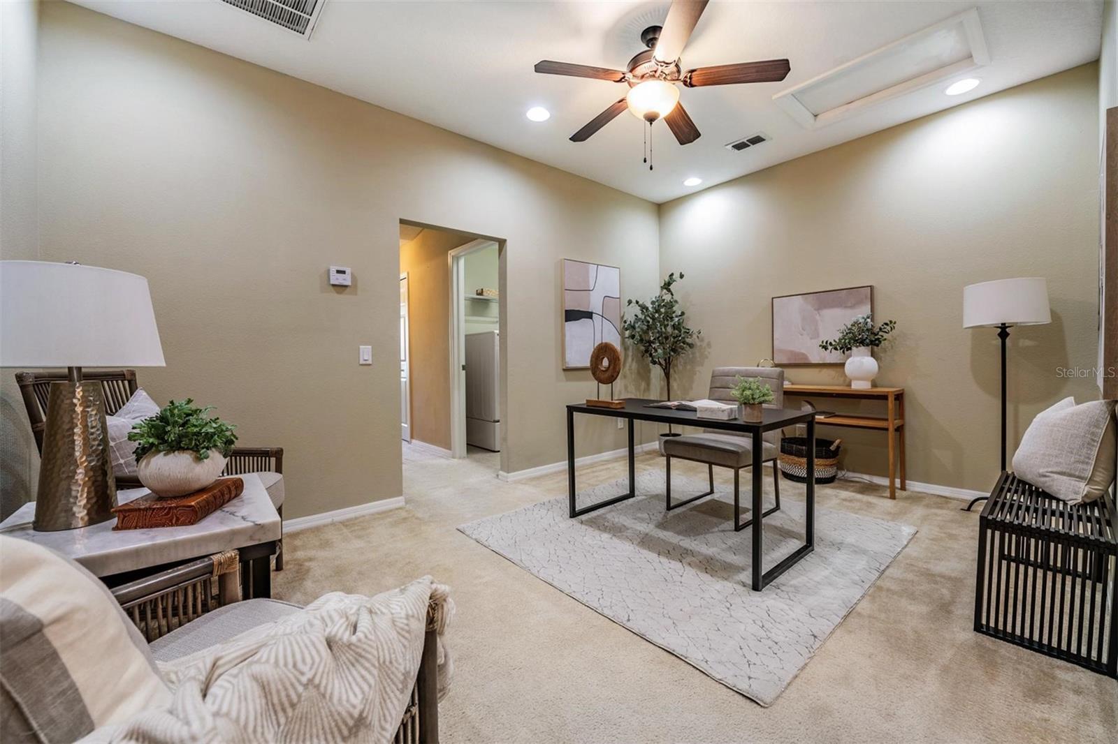 Bonus loft area (flex space)! Can also make a great office, media room, or fitness area