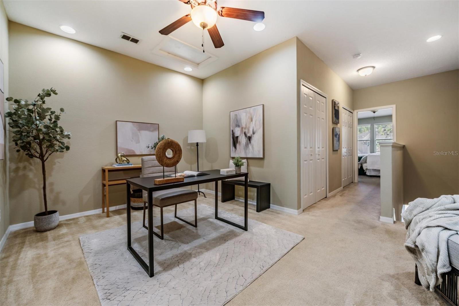 Bonus loft area (flex space)! Can also make a great office, media room, or fitness area