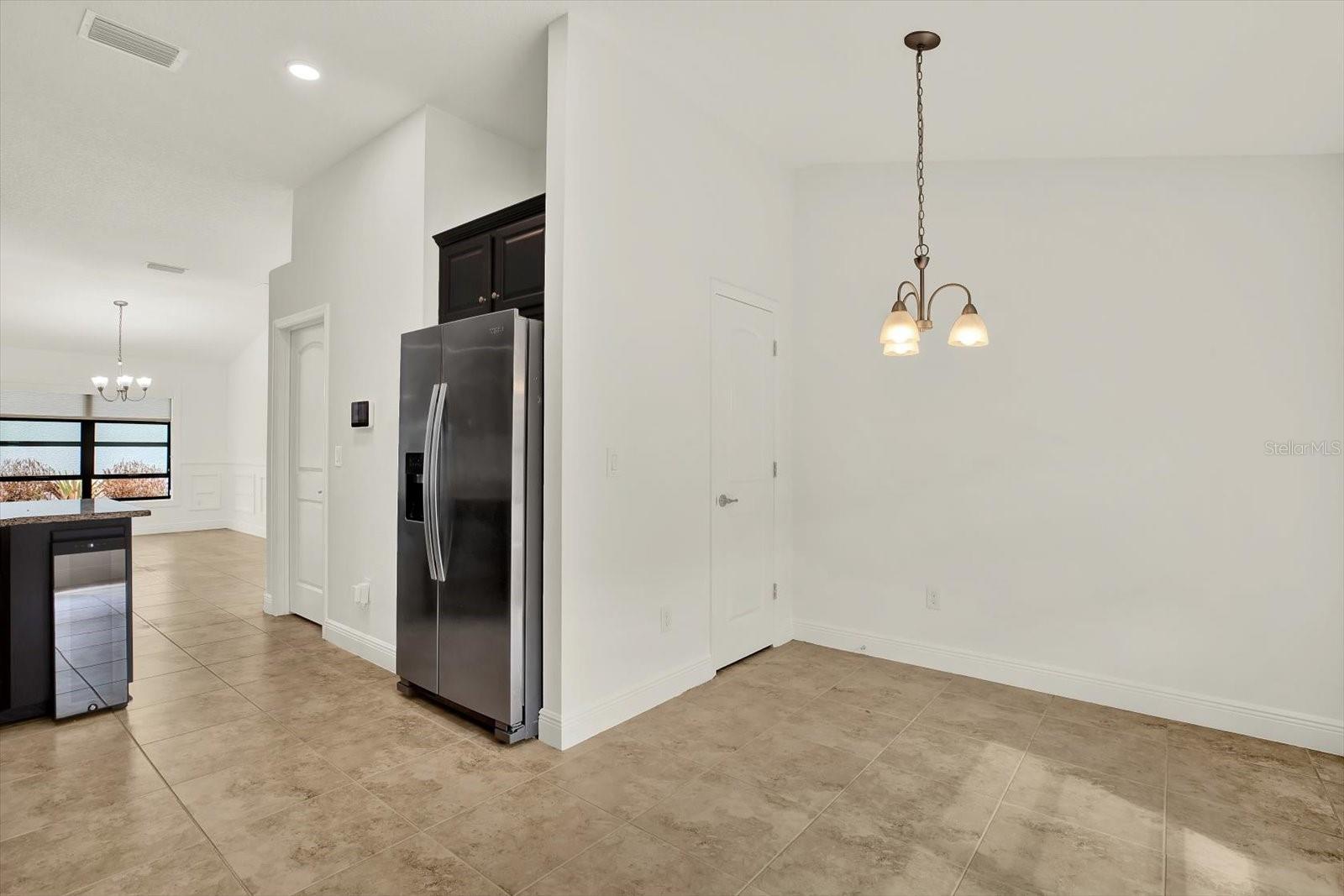 Kitchen - BReakfast Nook area and Closet Pantry