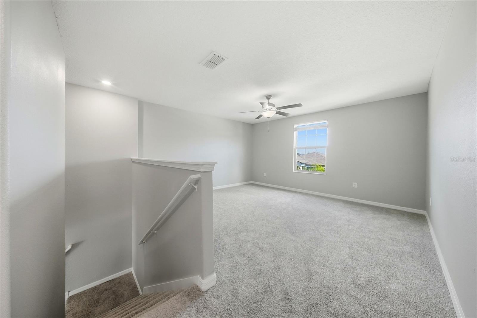 Great versatile space, can be used as a media room or playroom