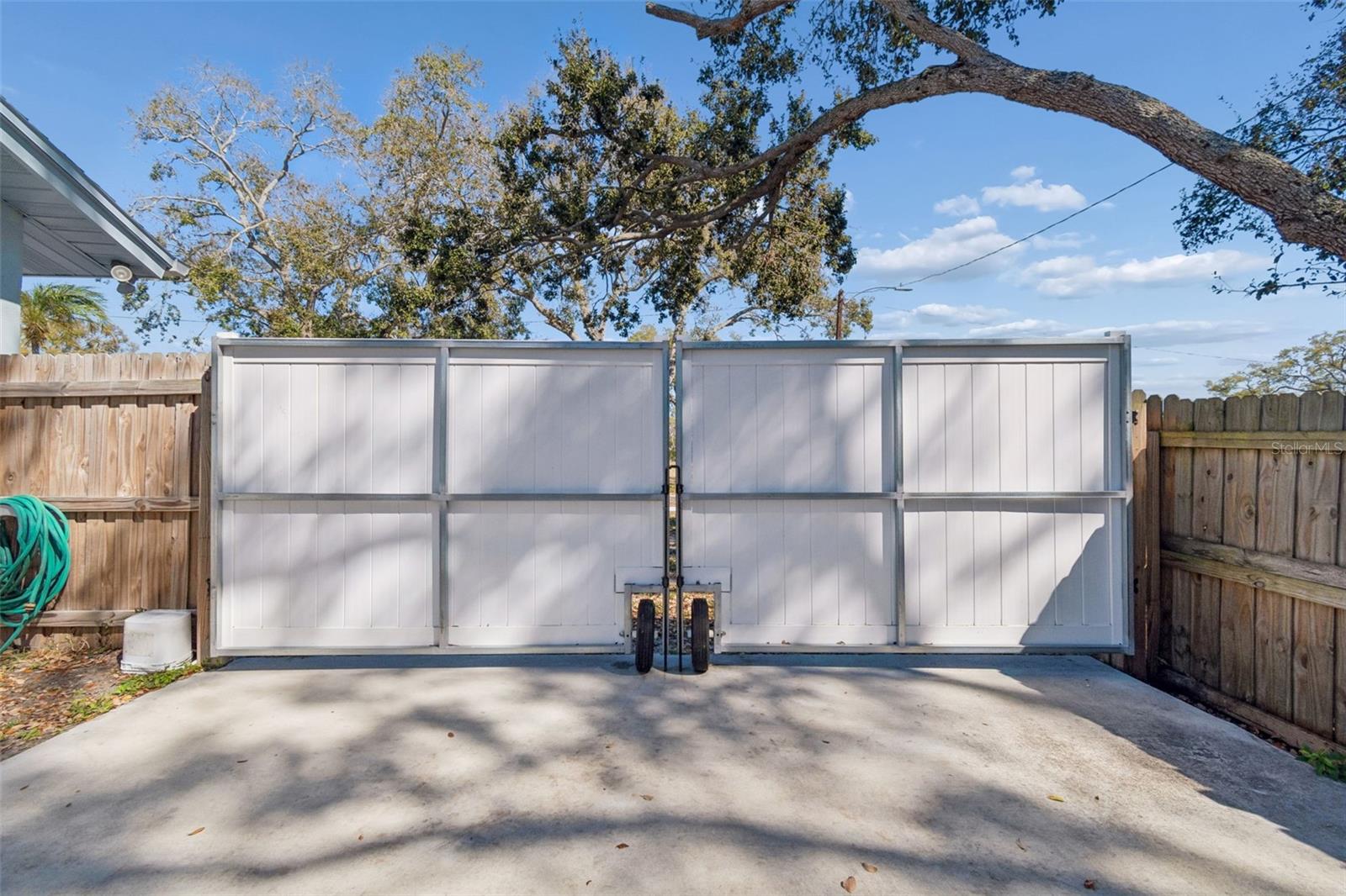 Huge Gate for Boat Parking