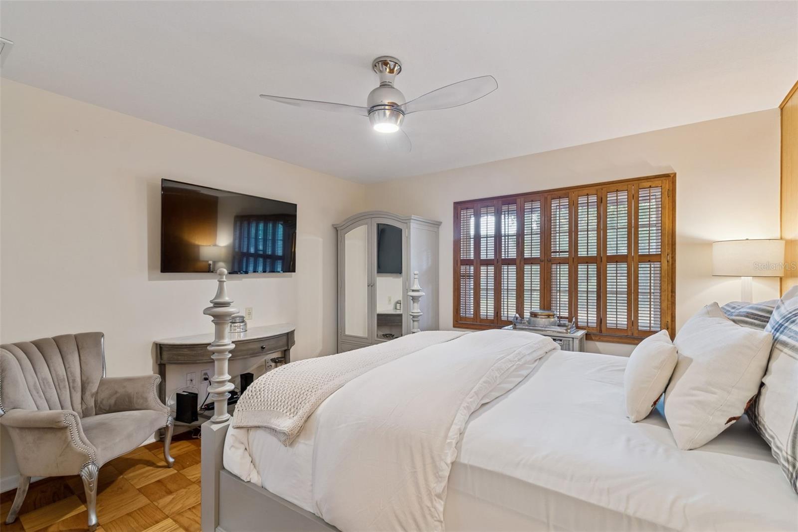 Bedroom #2 w/Parquet Flooring