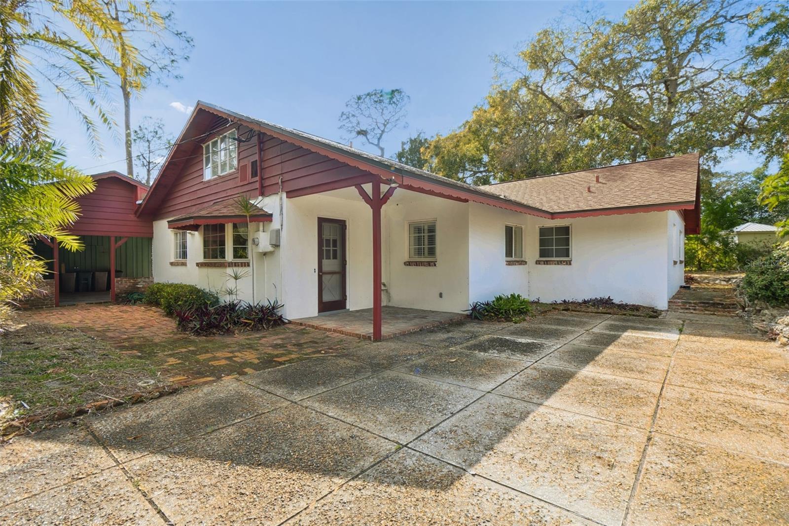 Rear of Home & Patio