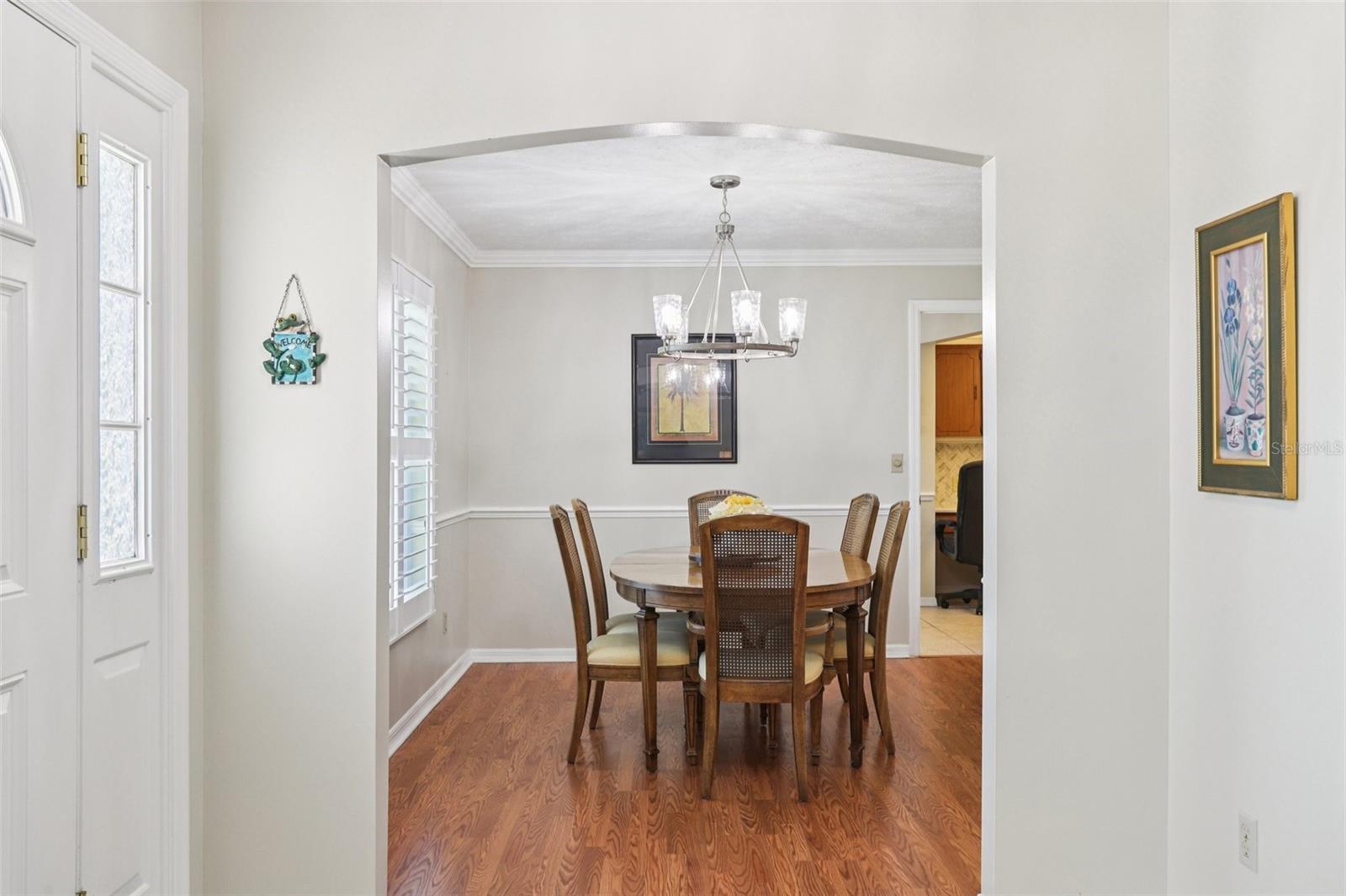 Formal dining room