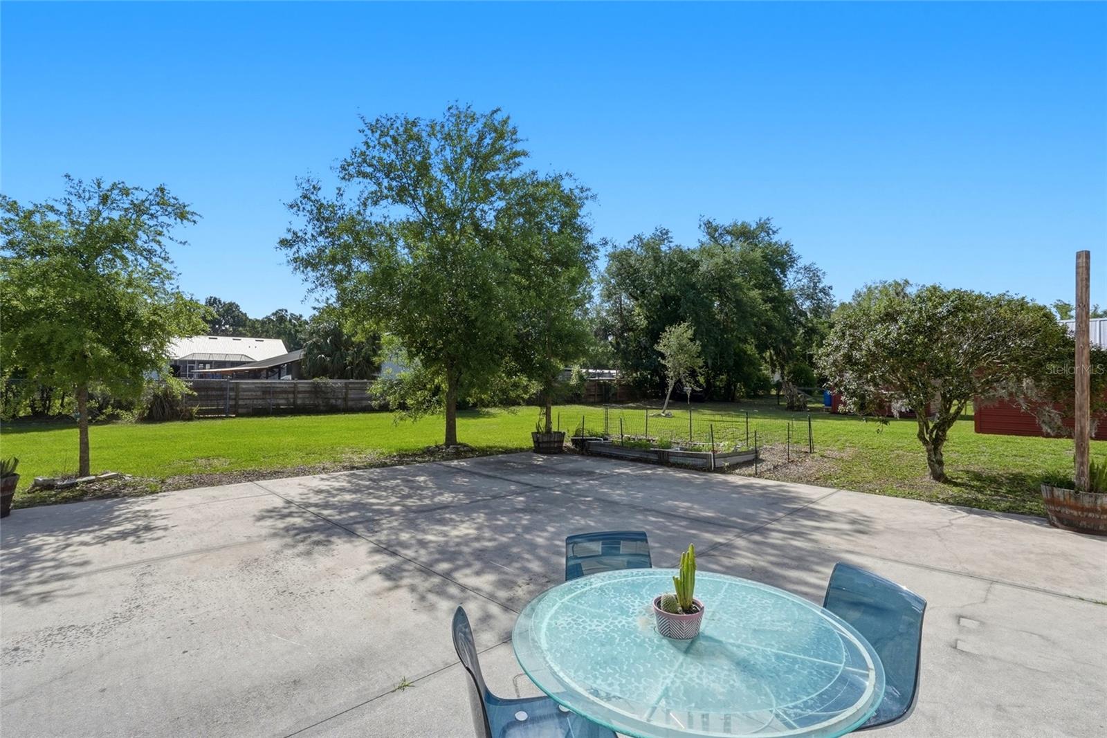 Outdoor rec area