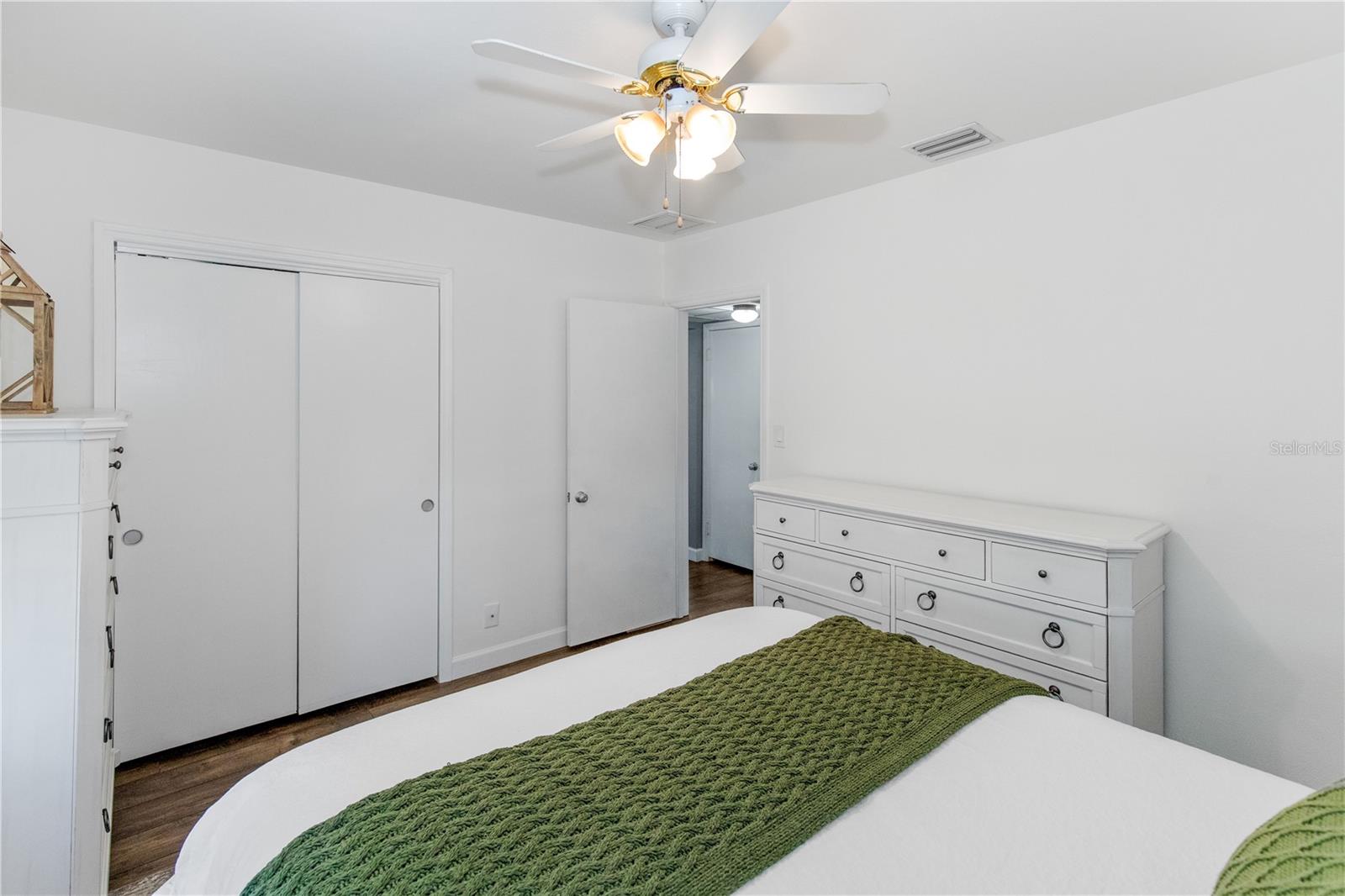 Bedroom 1 White and bright